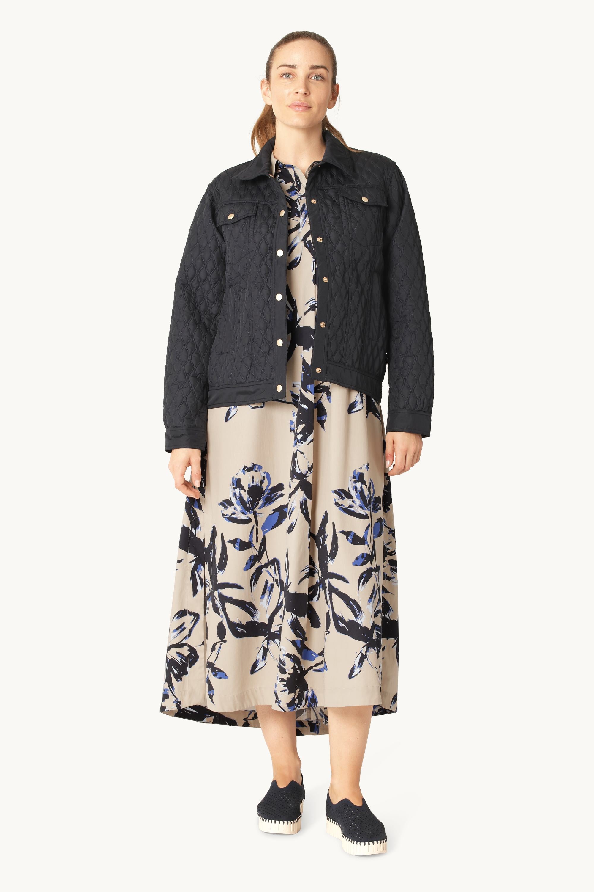 Veste Matelassée - Dark Indigo