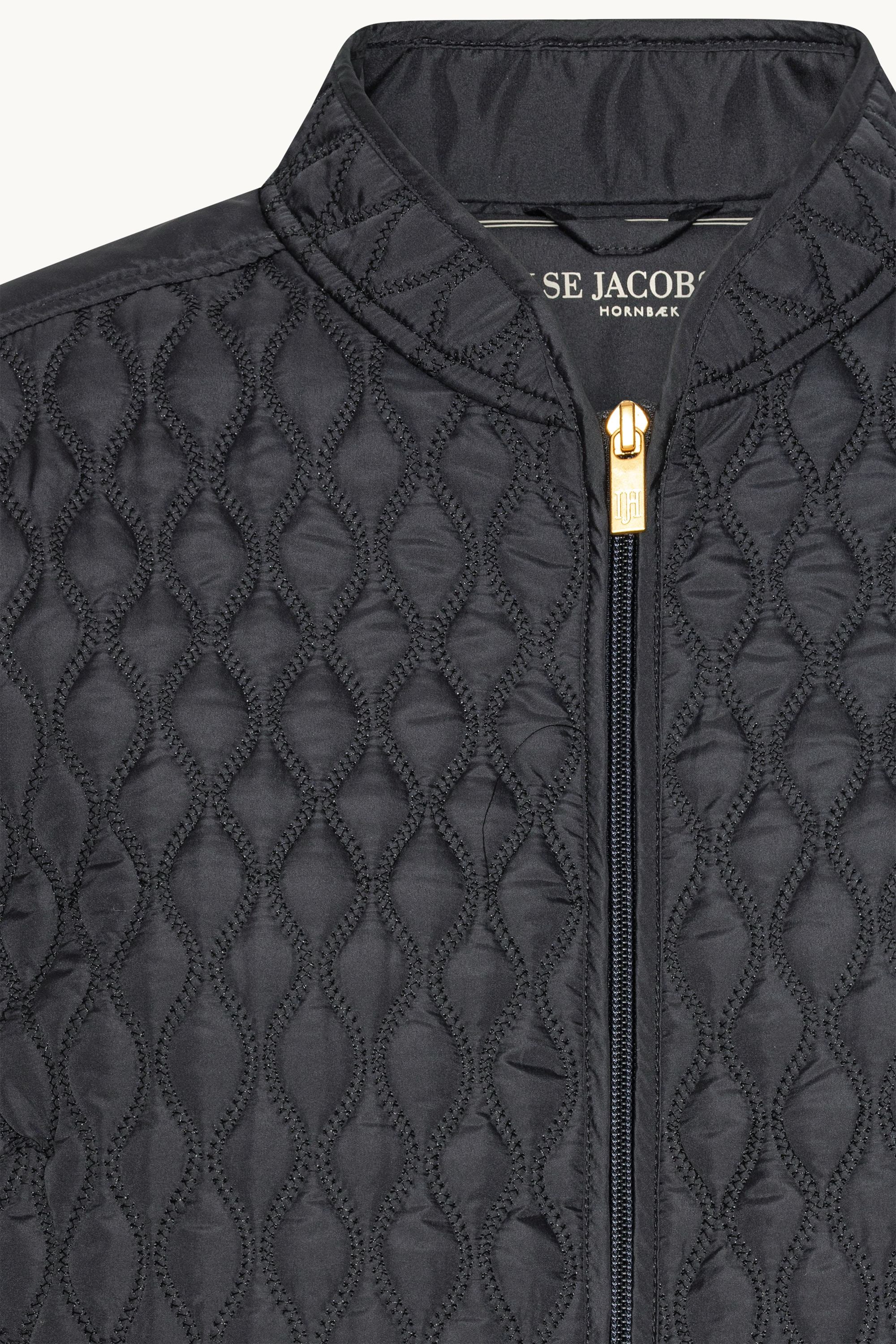 Short Quilt Jacket - Dark Indigo