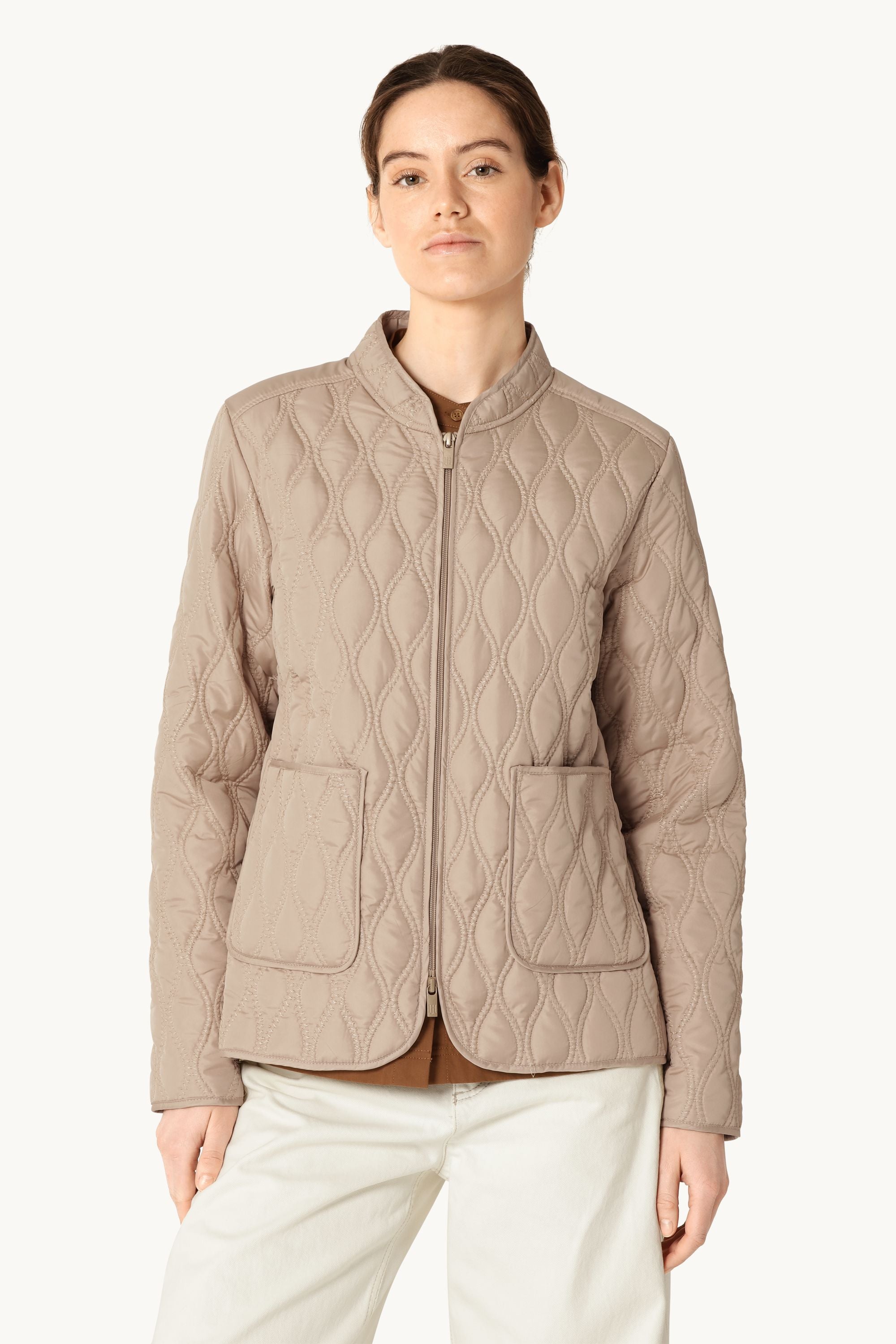 Short Quilt Jacket - Wheat