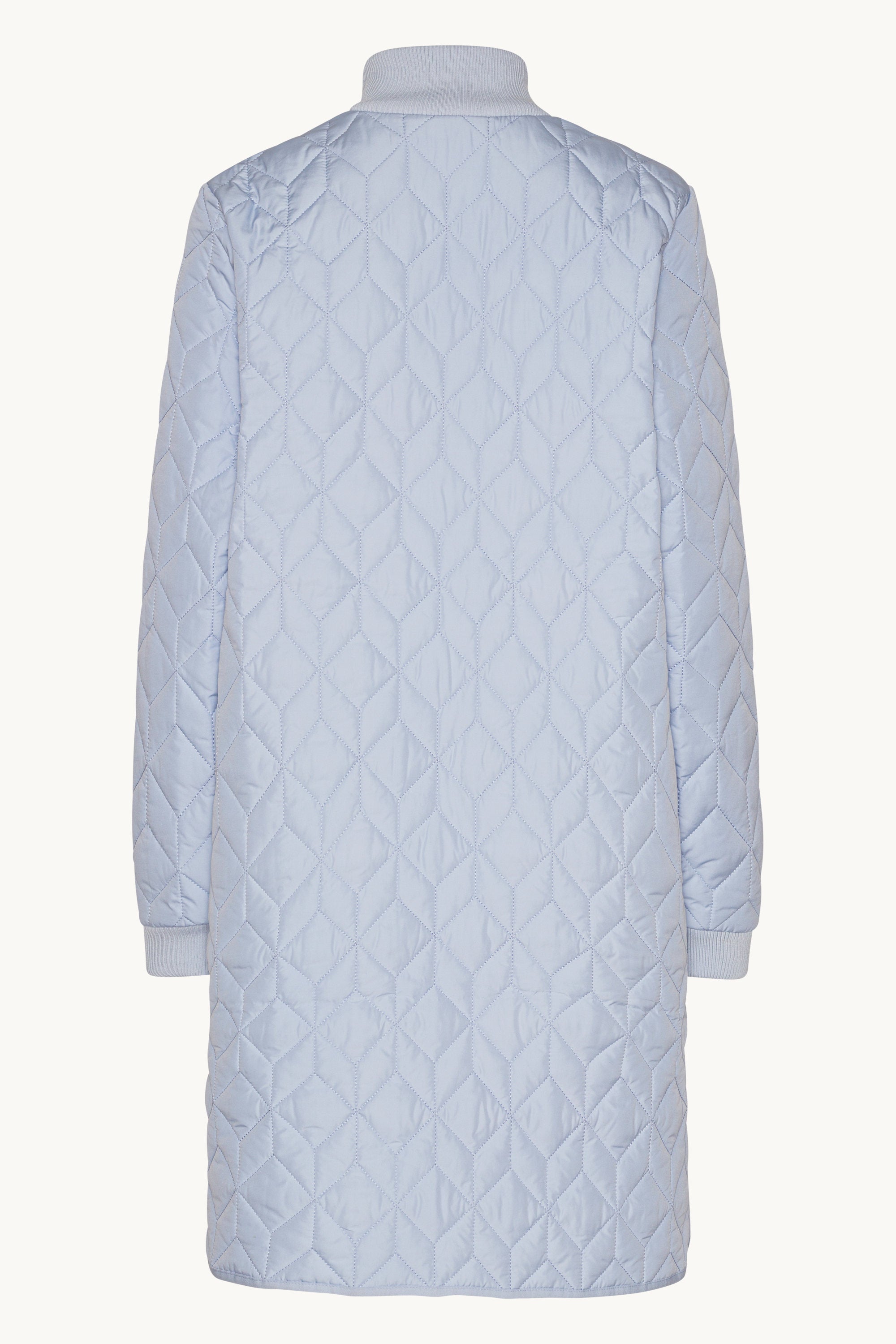 Veste Longue Matelassée - Heather