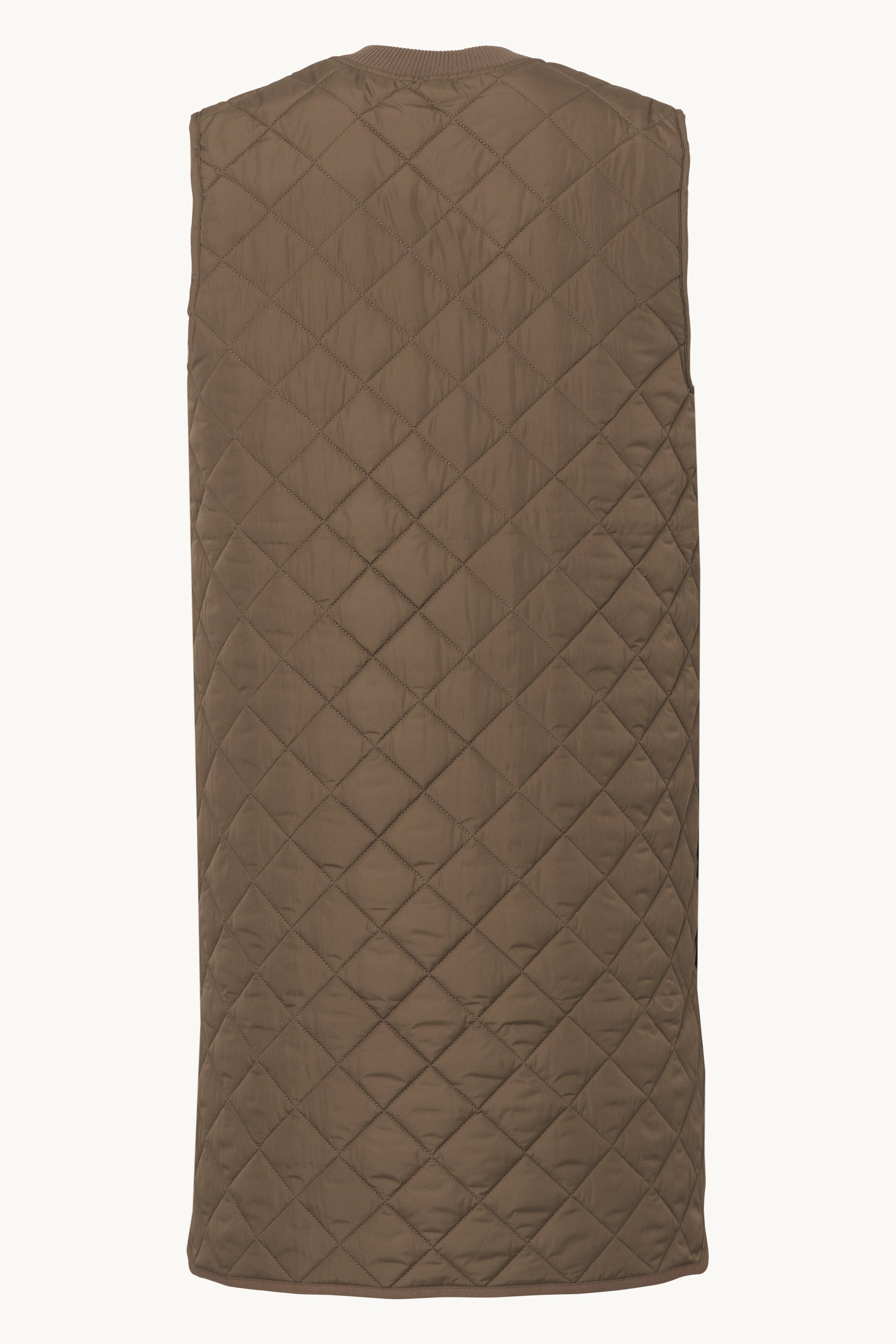 Quilt Vest - Mud