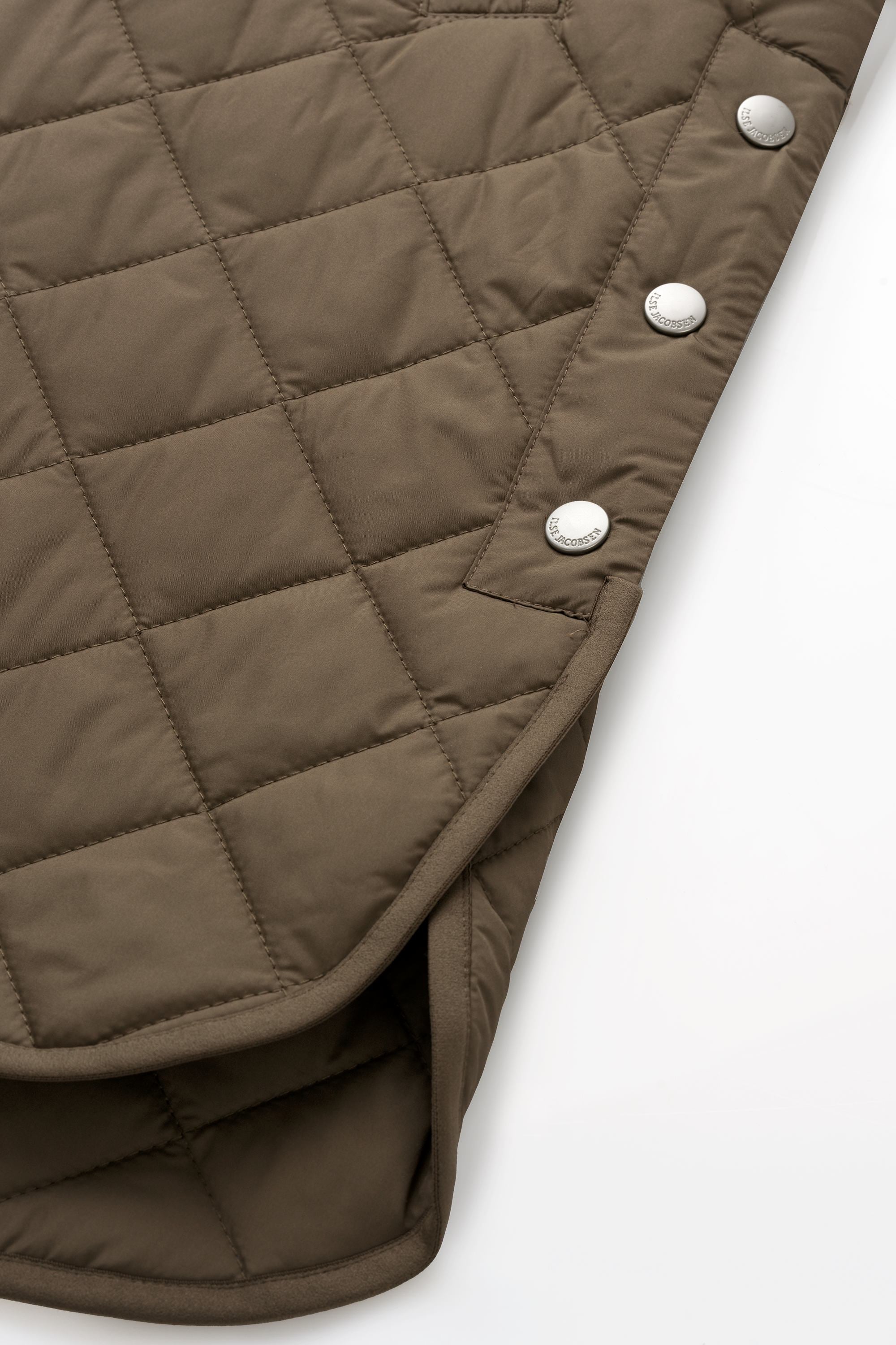 Quilt Vest - Mud