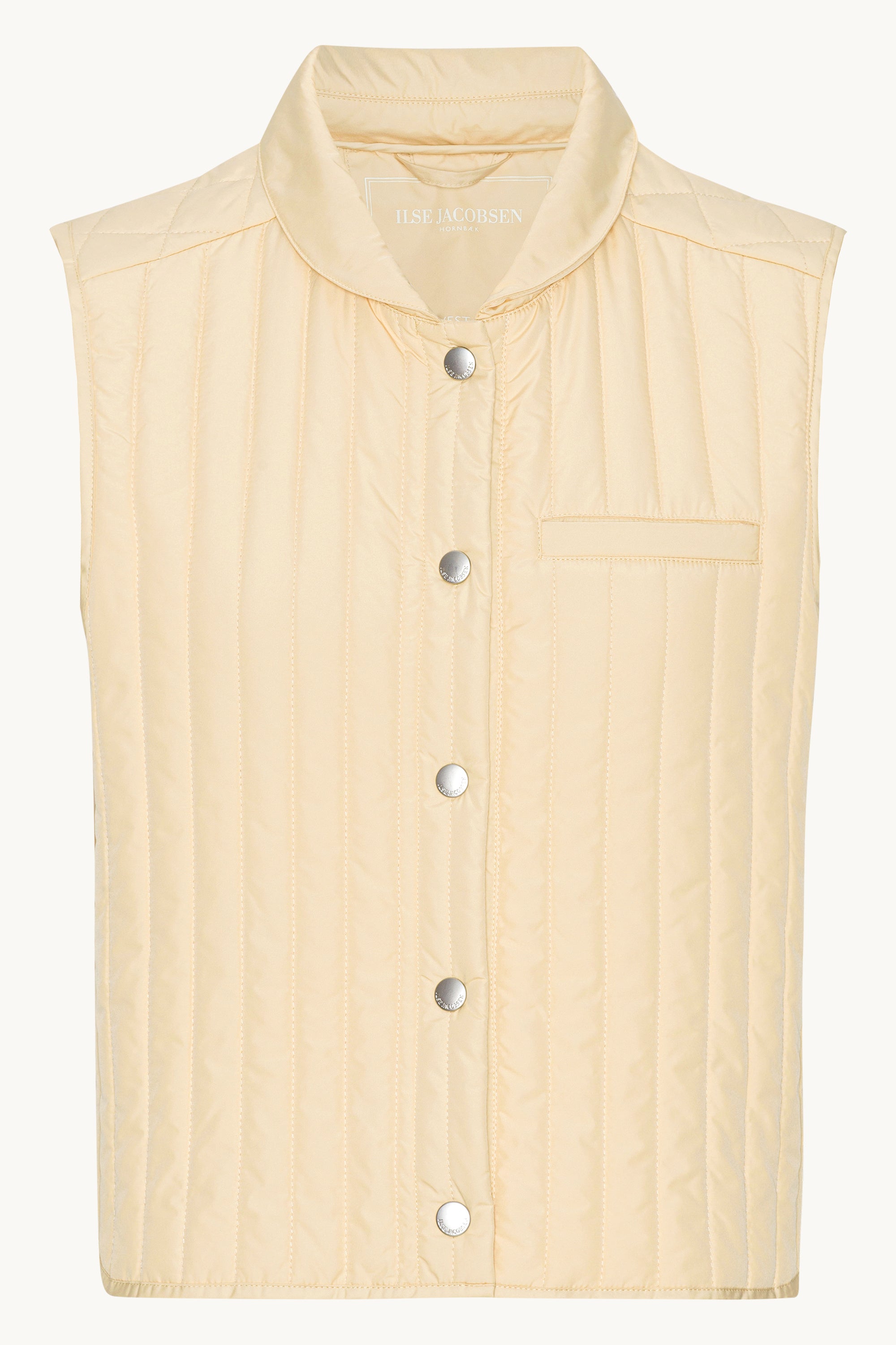 Quilt Vest - Beige