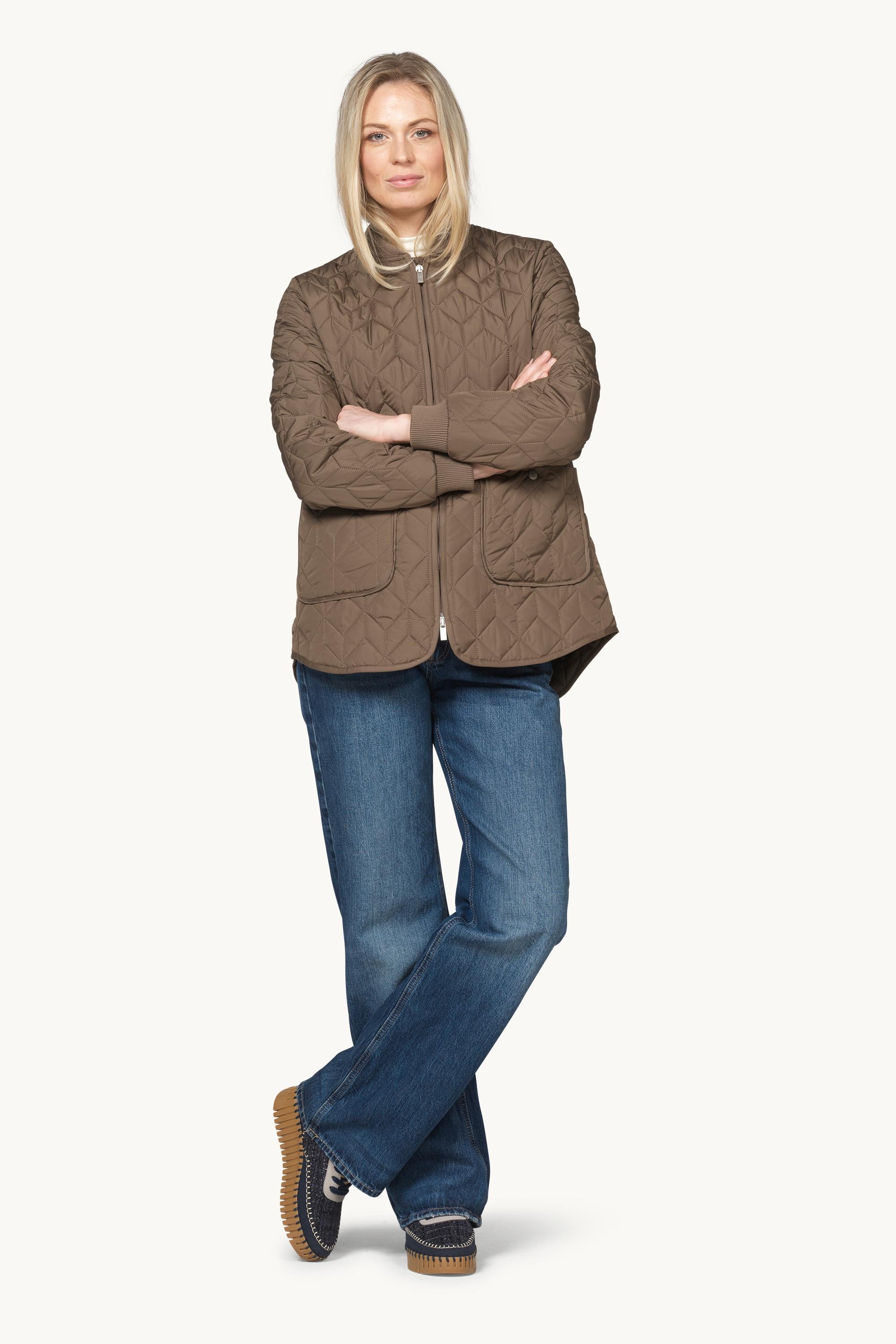 Quilt Jacket - Mud