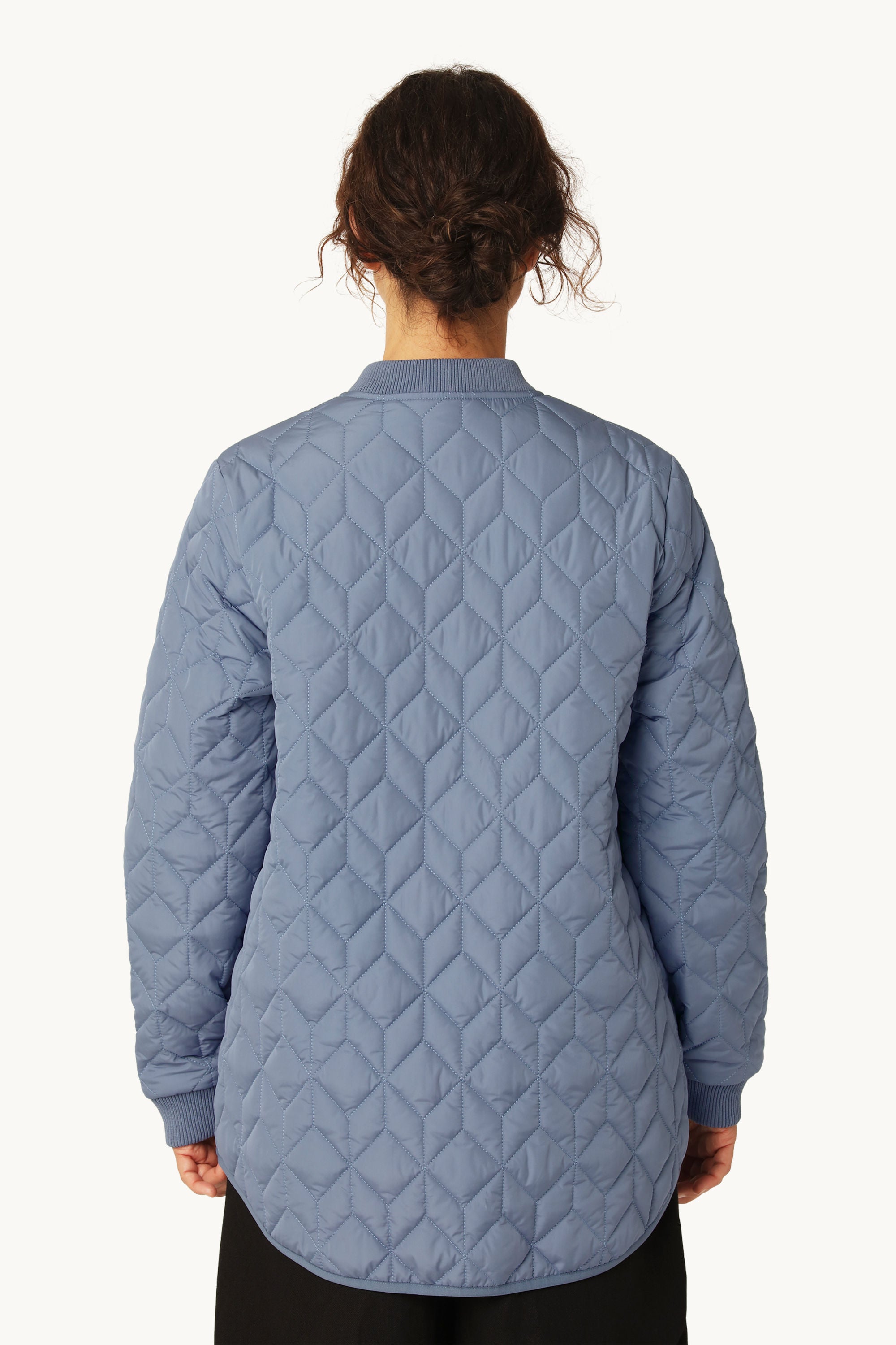 Quilt Jacket - Grey Blue