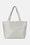 Tote Bag Braided - Milk Creme Silver