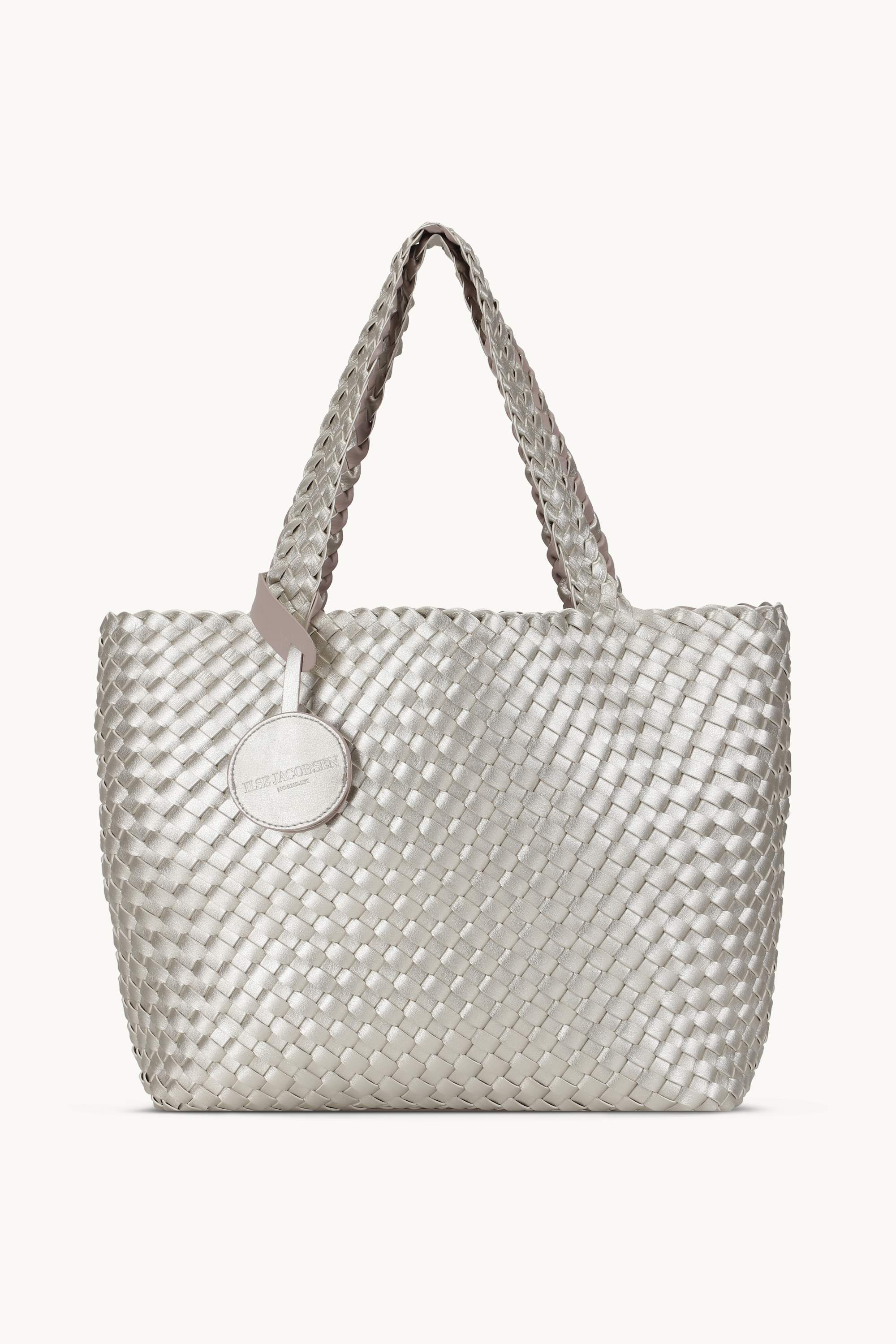 Tote Bag Braided - Atmosphere Platin