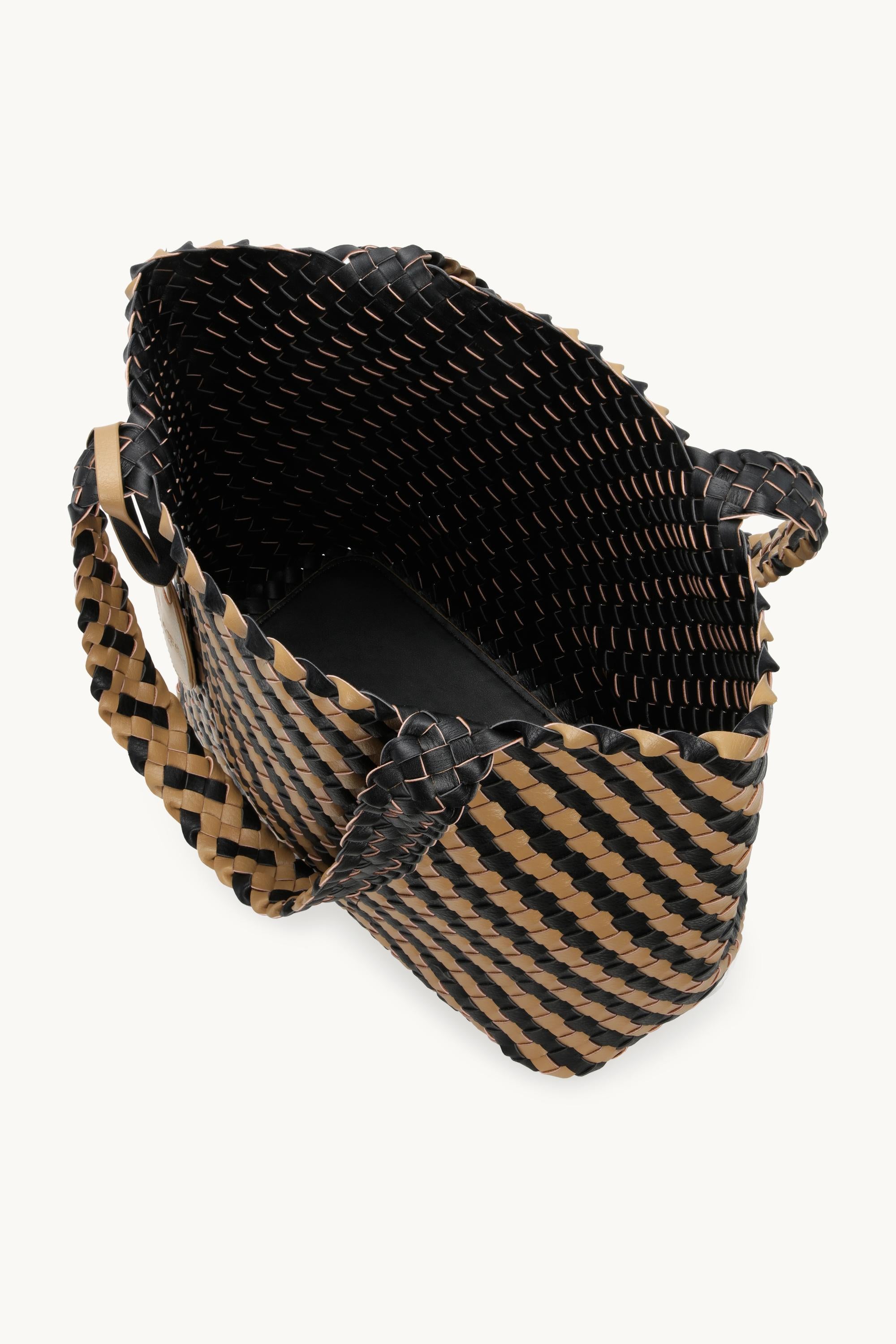 Tote Bag Tressé - Incense Black