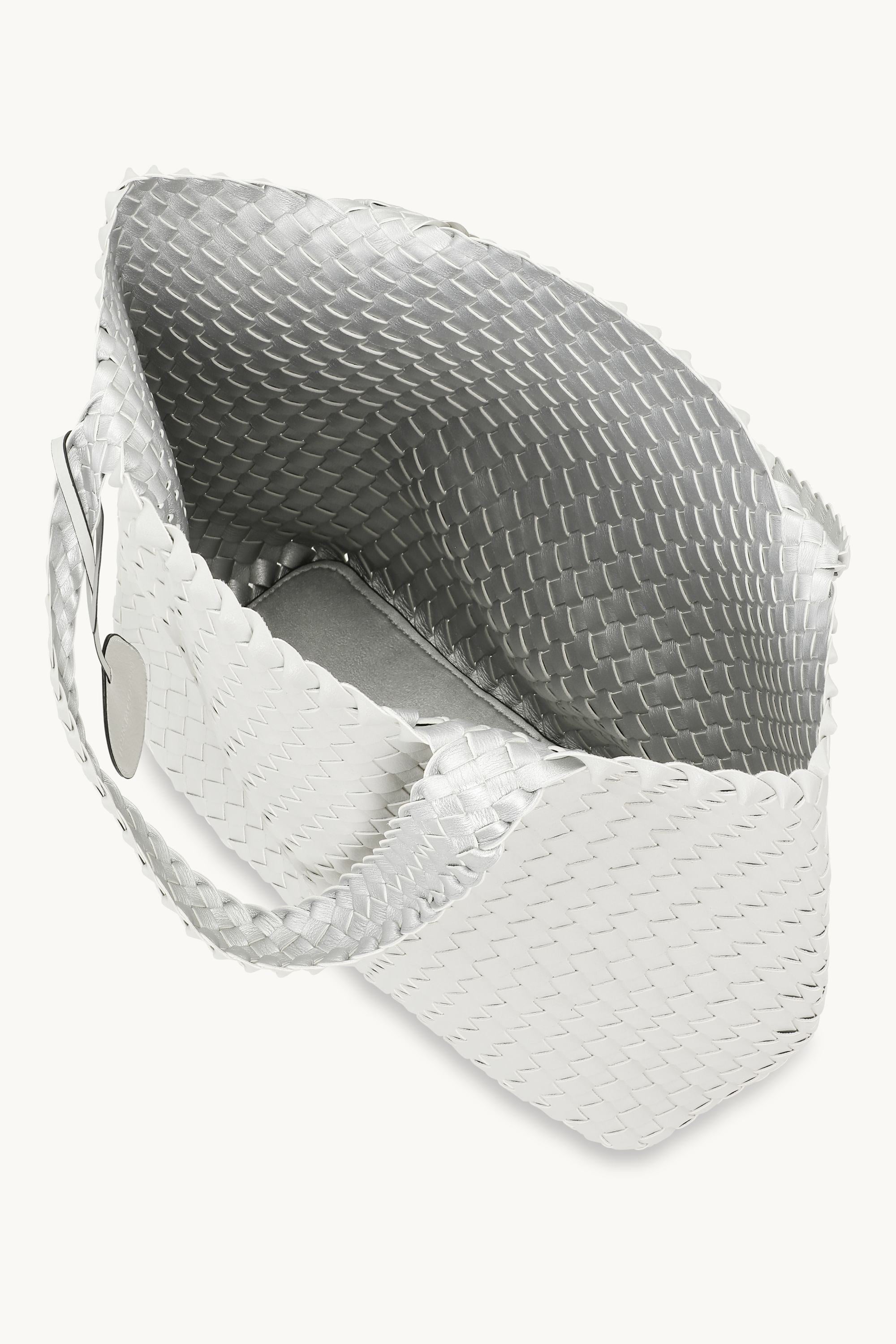 Tote Bag Braided - Moonstruck Silver