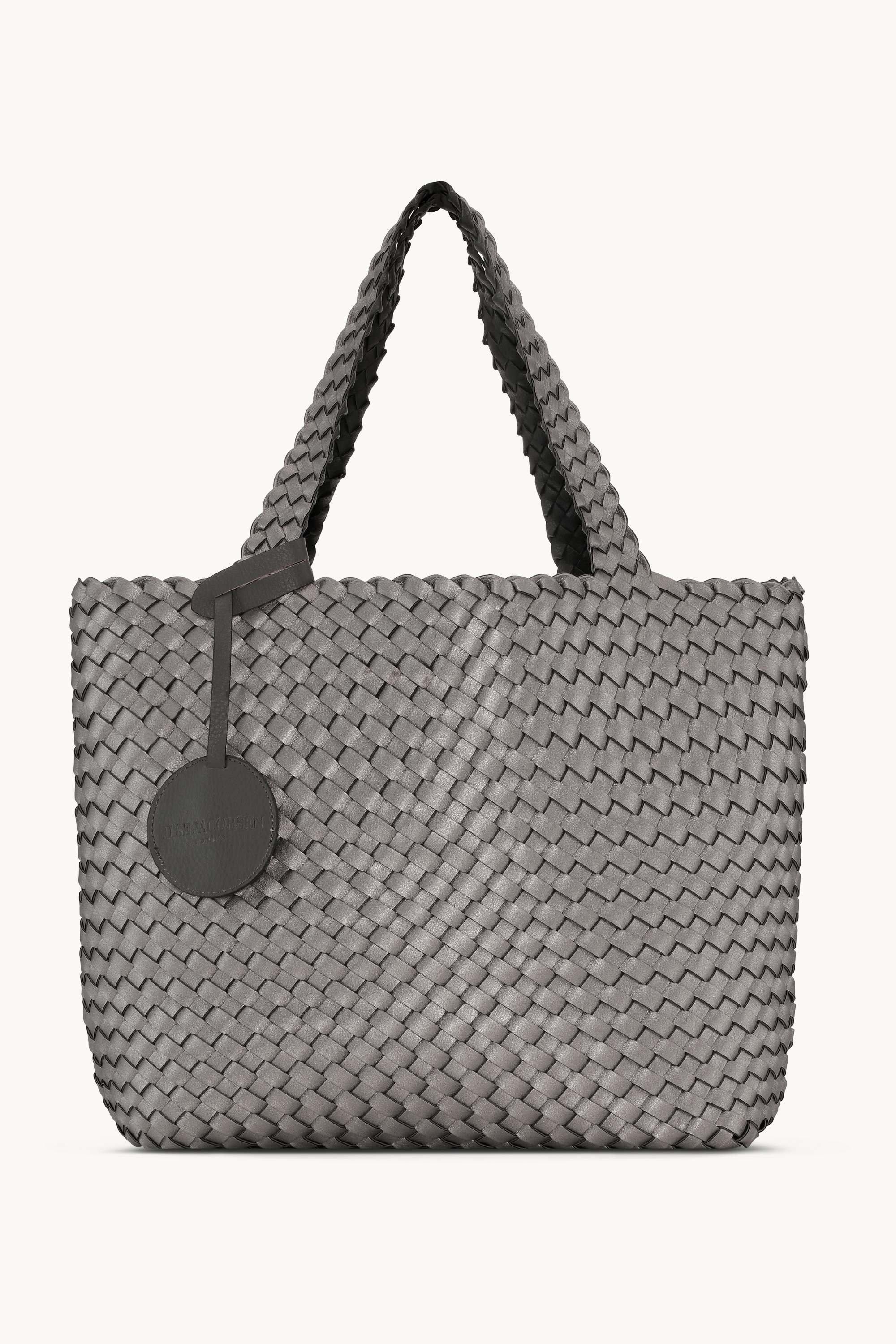 Tote Bag Braided - Dark Shadow Gun Metal