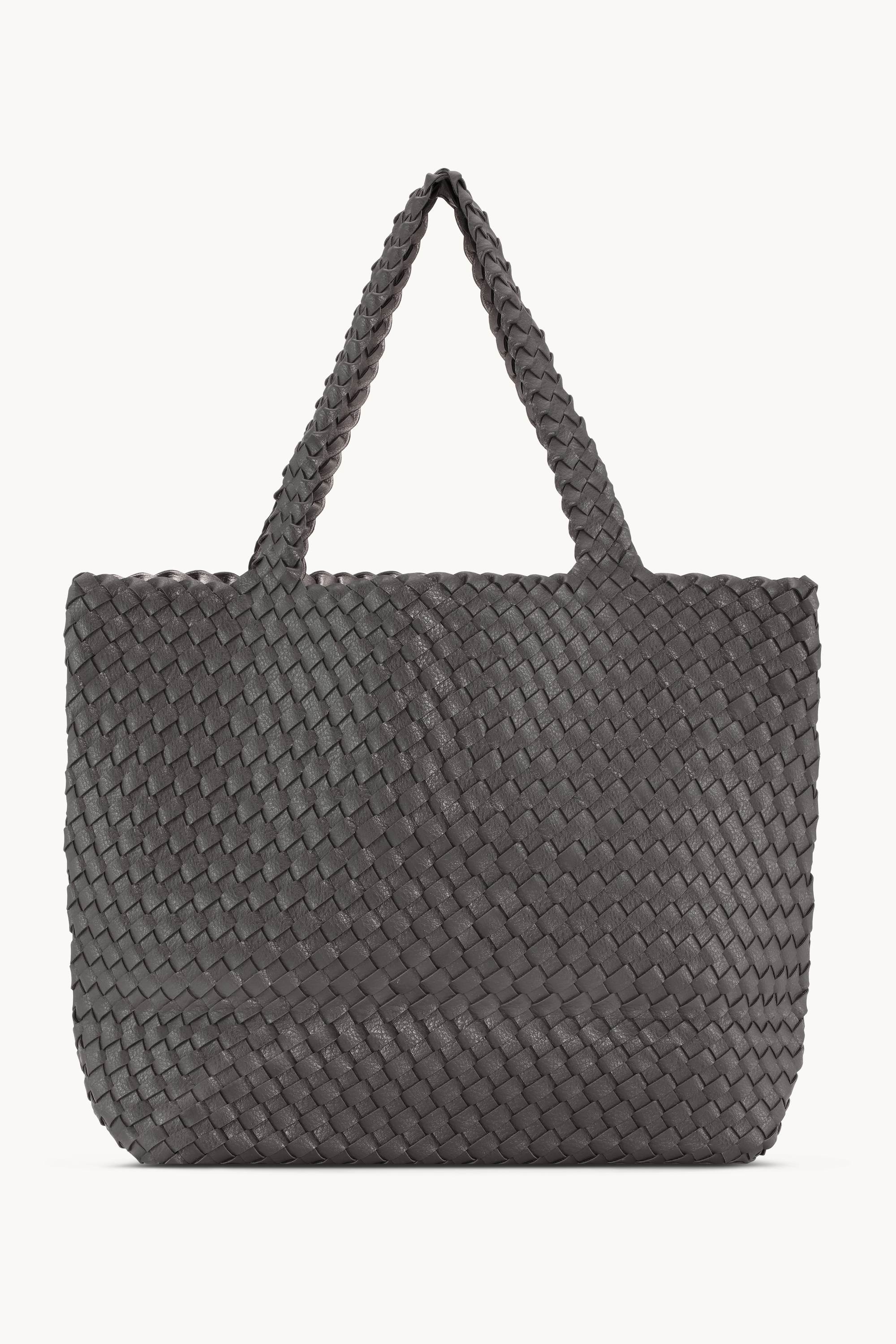 Tote Bag Braided - Dark Shadow Gun Metal