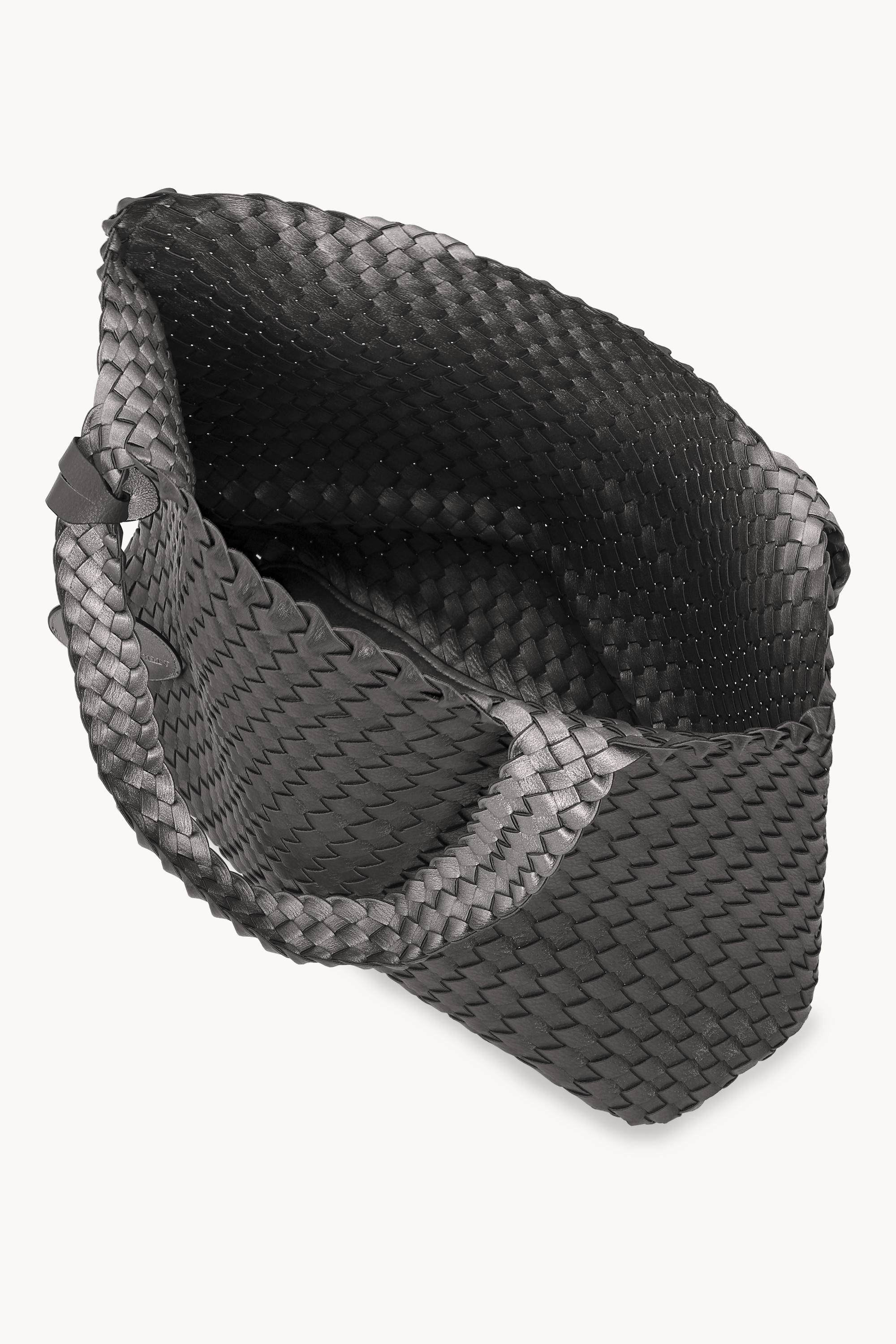 Tote Bag Braided - Dark Shadow Gun Metal