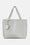 Tote Bag Tressé - Egg White Silver