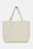 Tote Bag Tressé - Egg White Silver