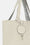 Tote Bag Tressé - Egg White Silver