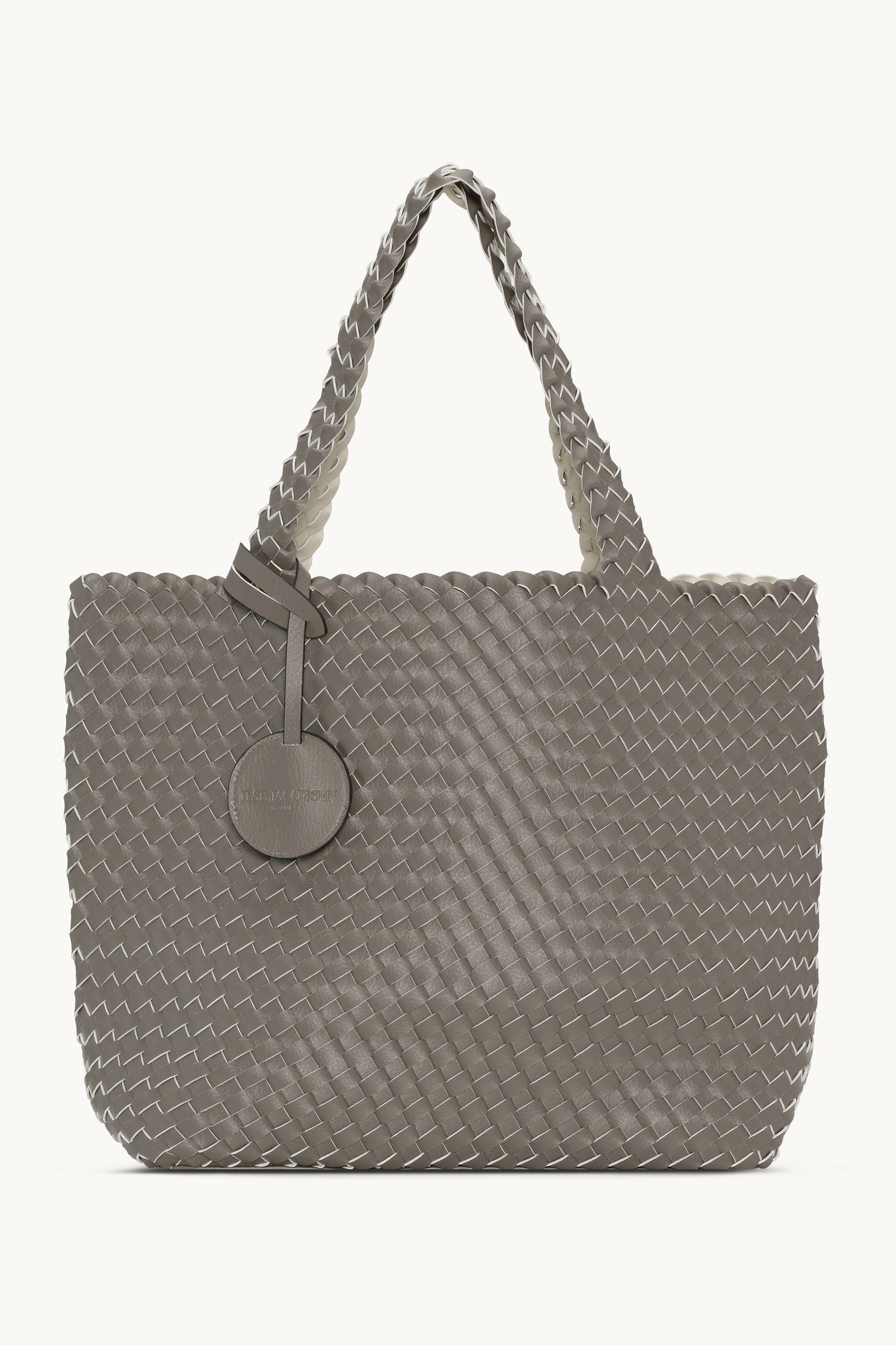 Tote Bag Tressé - Falcon Eggwhite