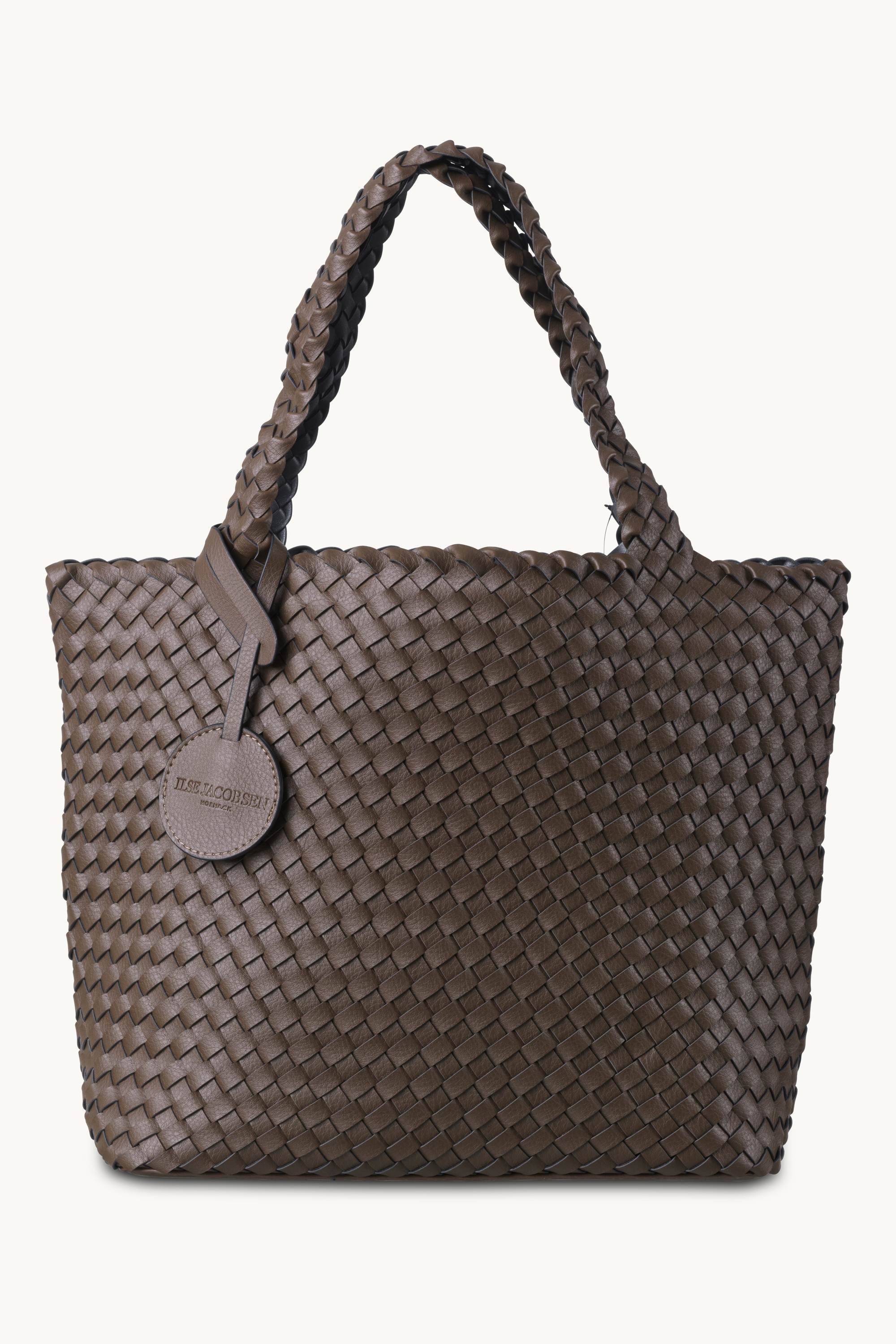 Tote Bag Braided - Nut Gun Metal