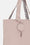 Tote Bag Tressé - Rose Silver