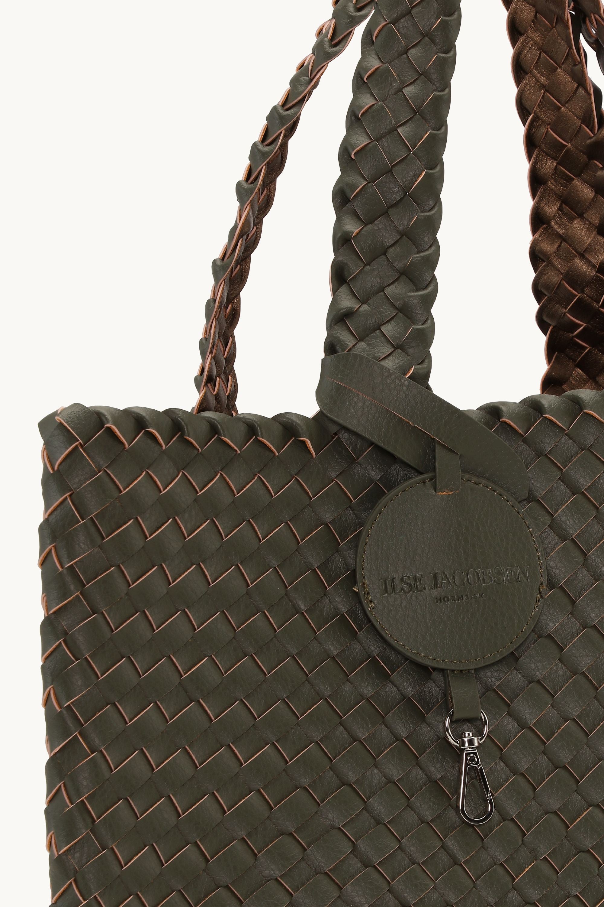 Tote Bag Braided - Army Olive Leaf