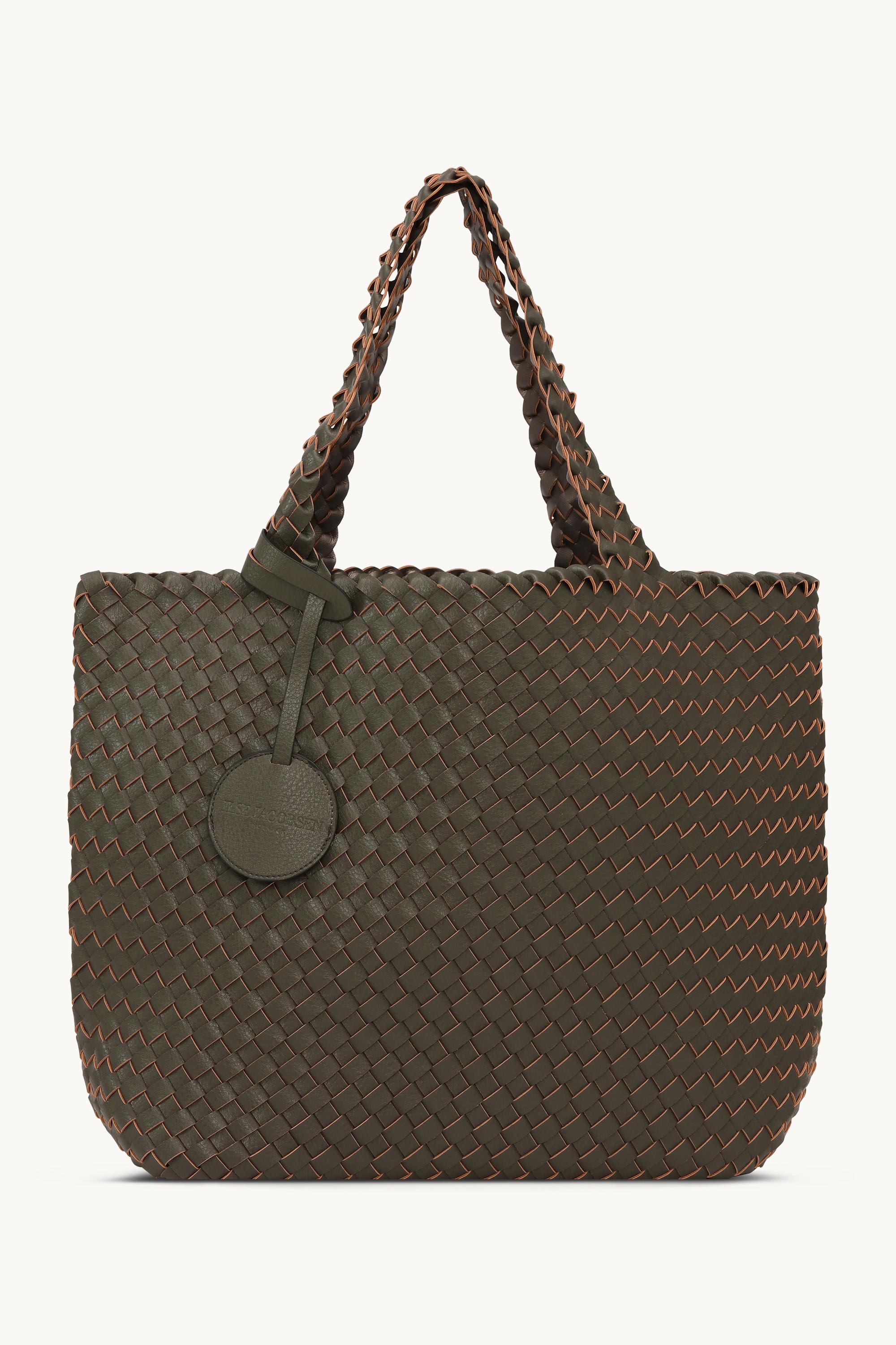 Tote Bag Braided - Army Gun Metal