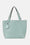 Tote Bag Tressé - Beach Glass Metallic Mint