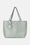 Tote Bag Tressé - Beach Glass Metallic Mint