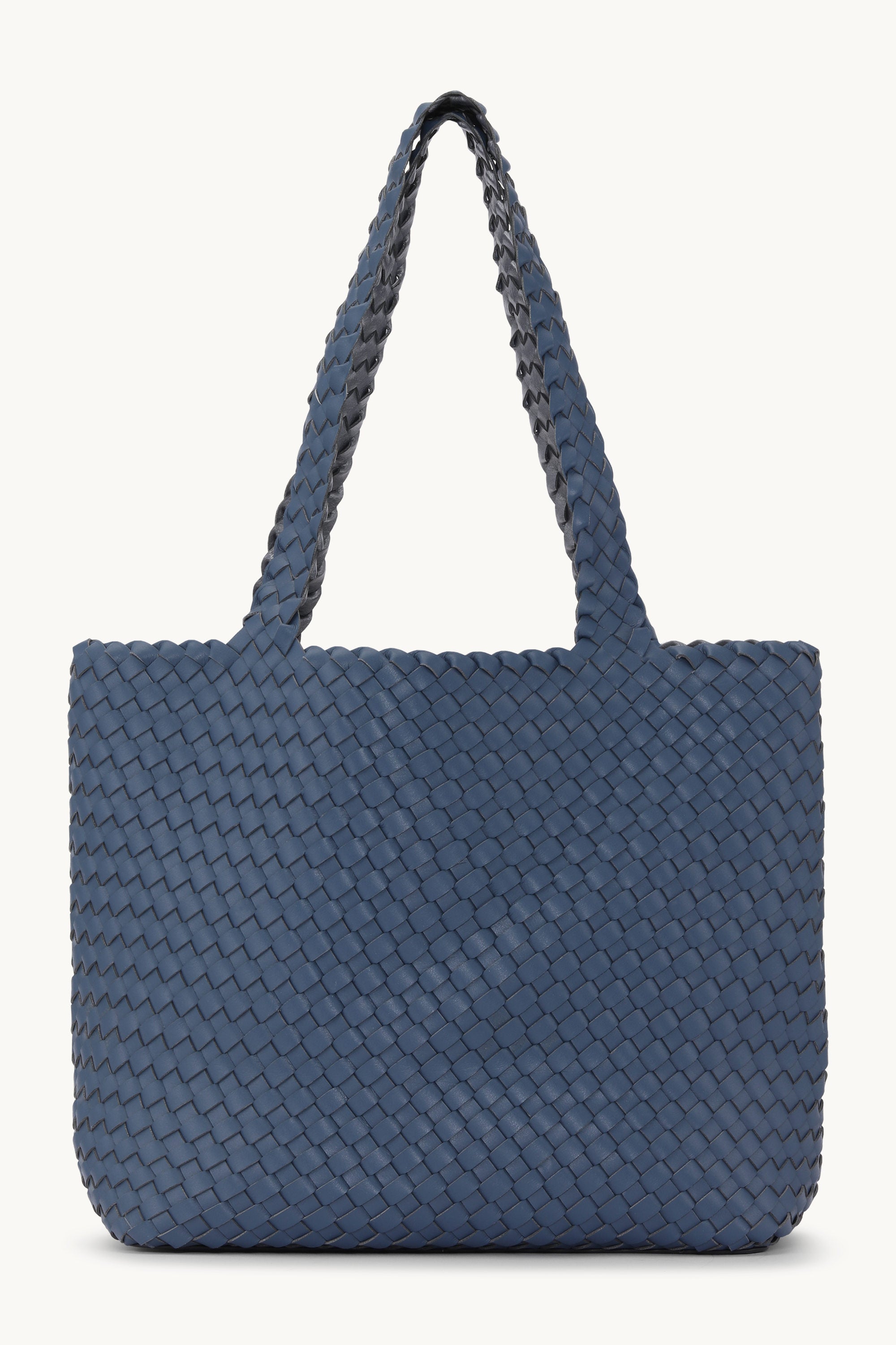 Tote Bag Braided - Orion Blue Antique Silver