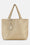 Tote Bag Braided - Platin Silver