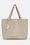 Tote Bag Braided - Platin Silver
