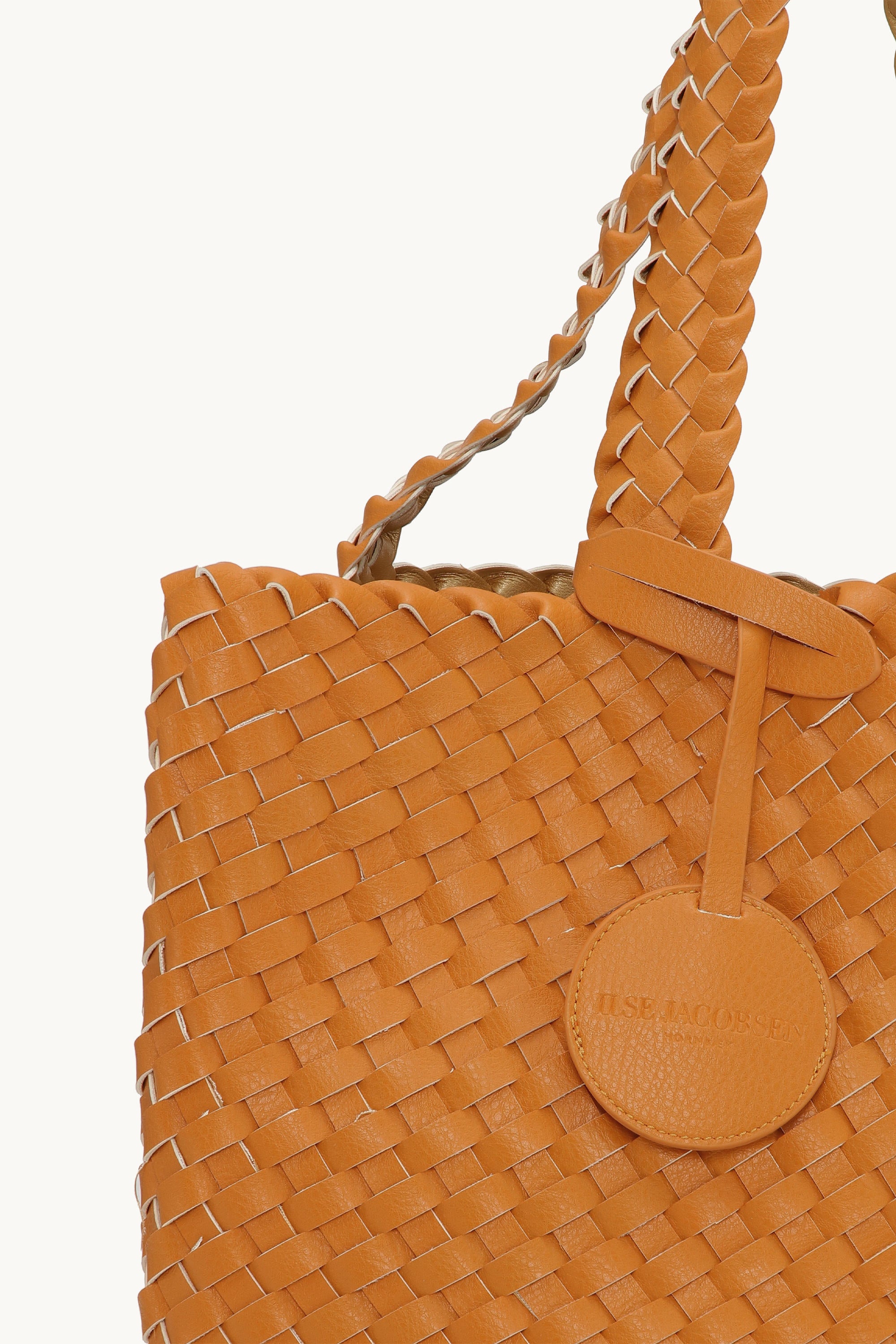 Tote Bag Braided - Golden Nugget Golden Nugget Metallic