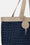 Grand Beach Bag - Dark Indigo Sand Pile