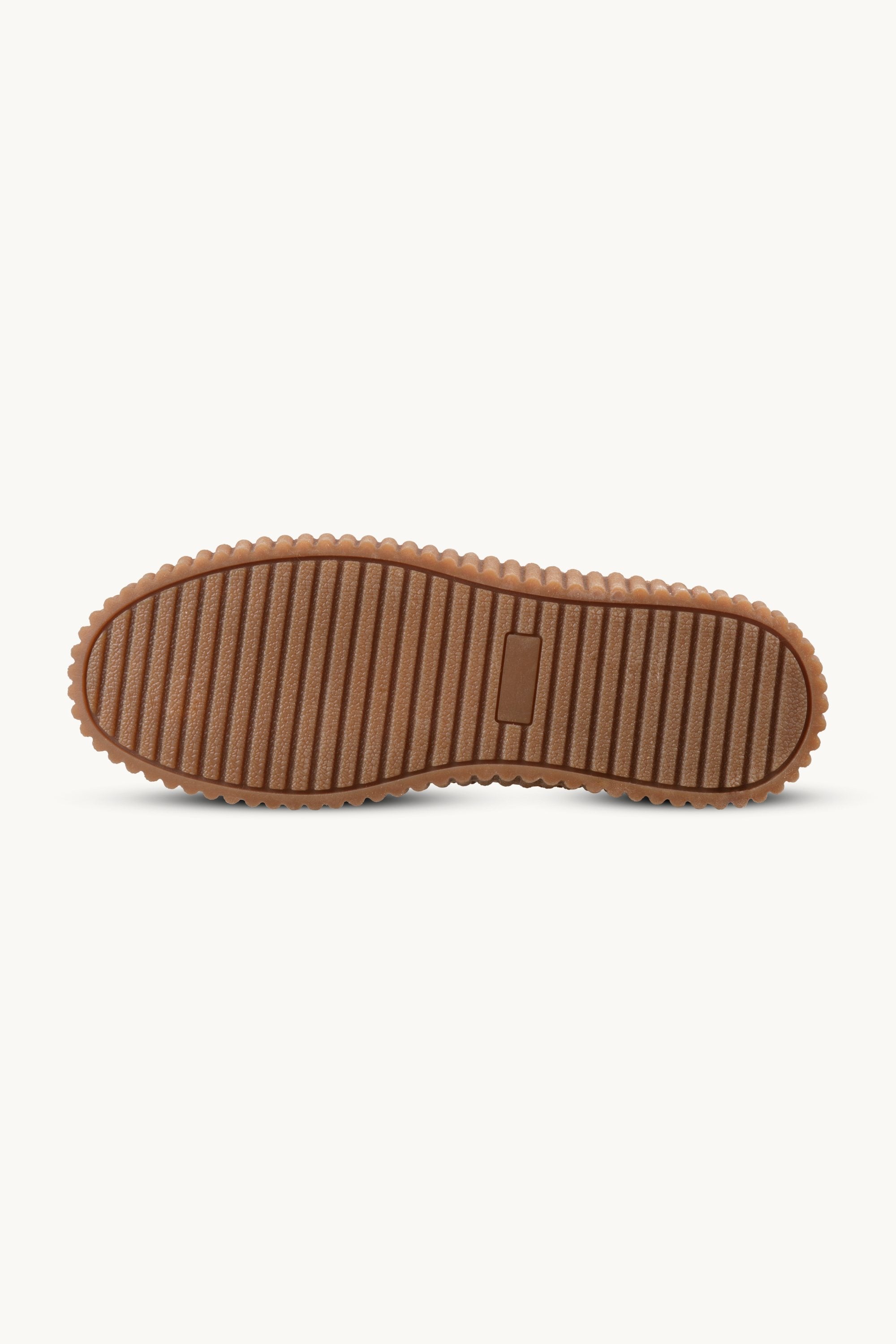 Suede Boots With Shearling - Cashew Clay