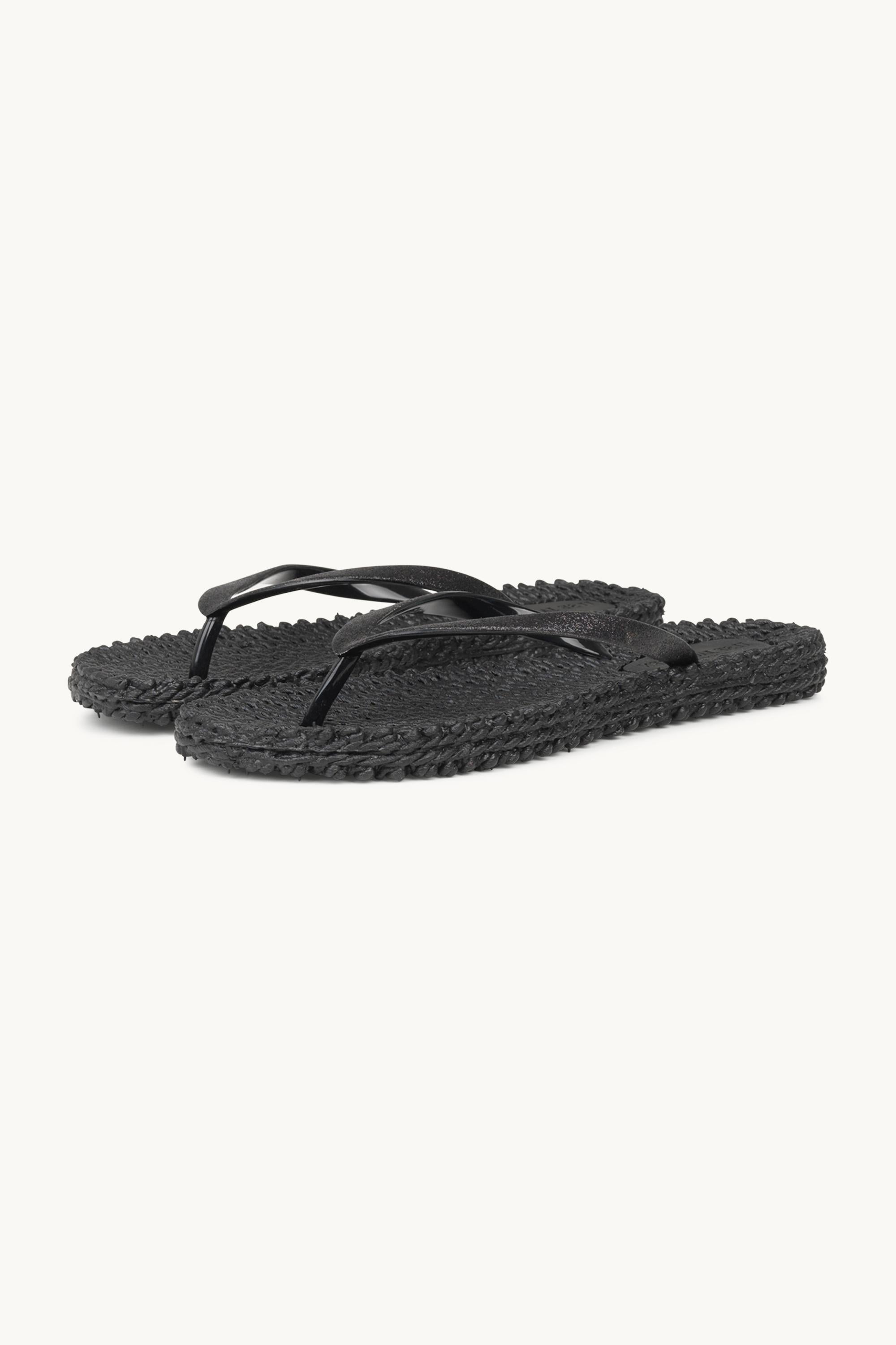 Tongs Glitter - Black
