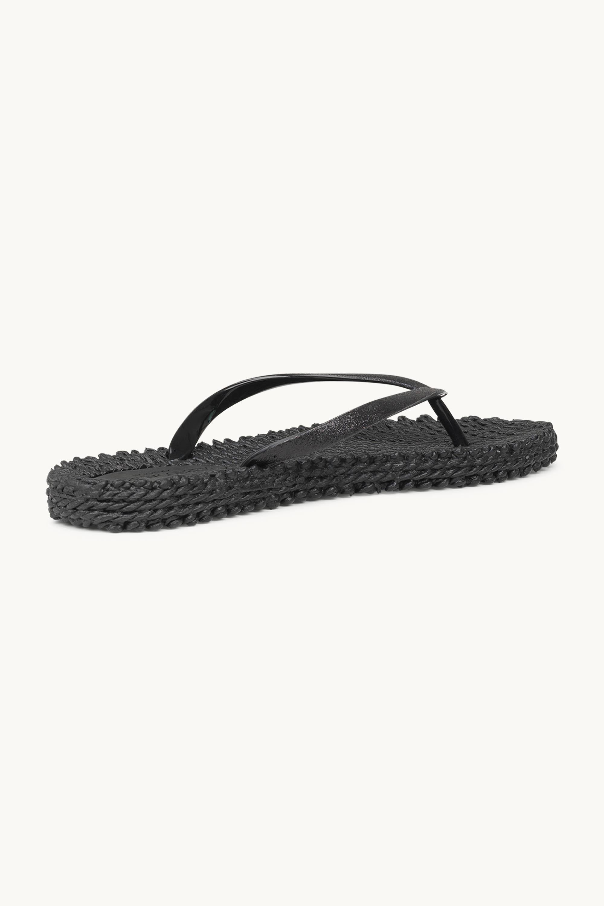 Tongs Glitter - Black