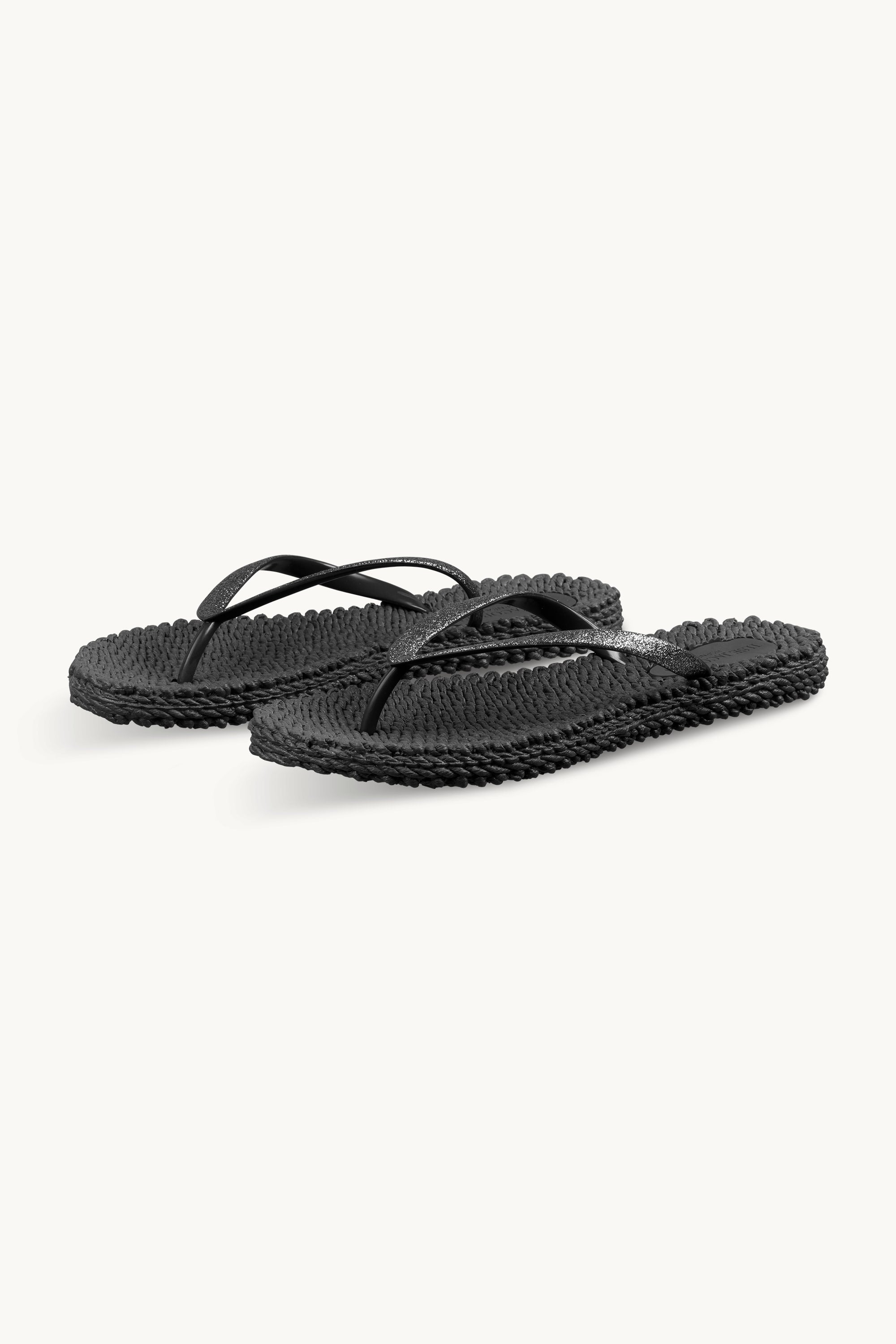 Tongs Glitter - Black