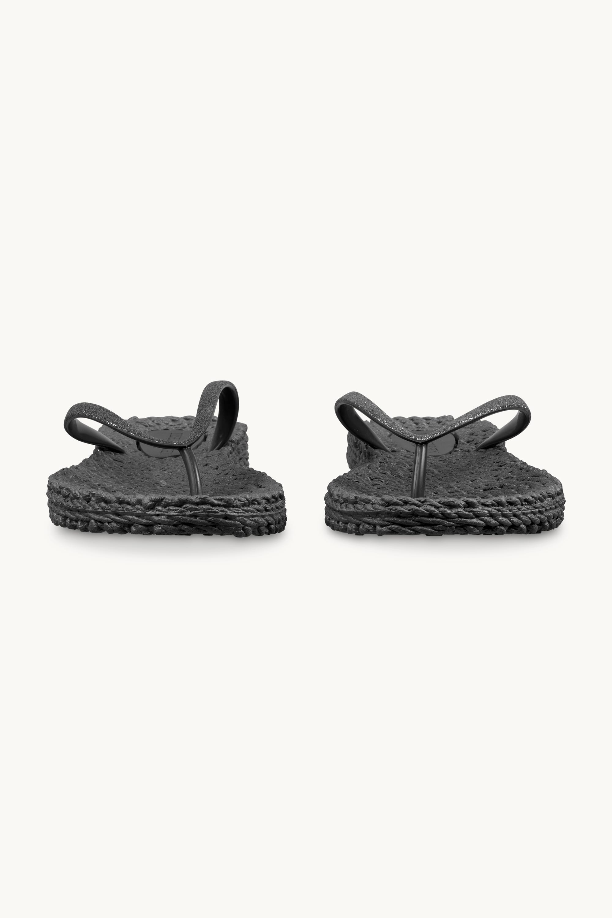 Tongs Glitter - Black
