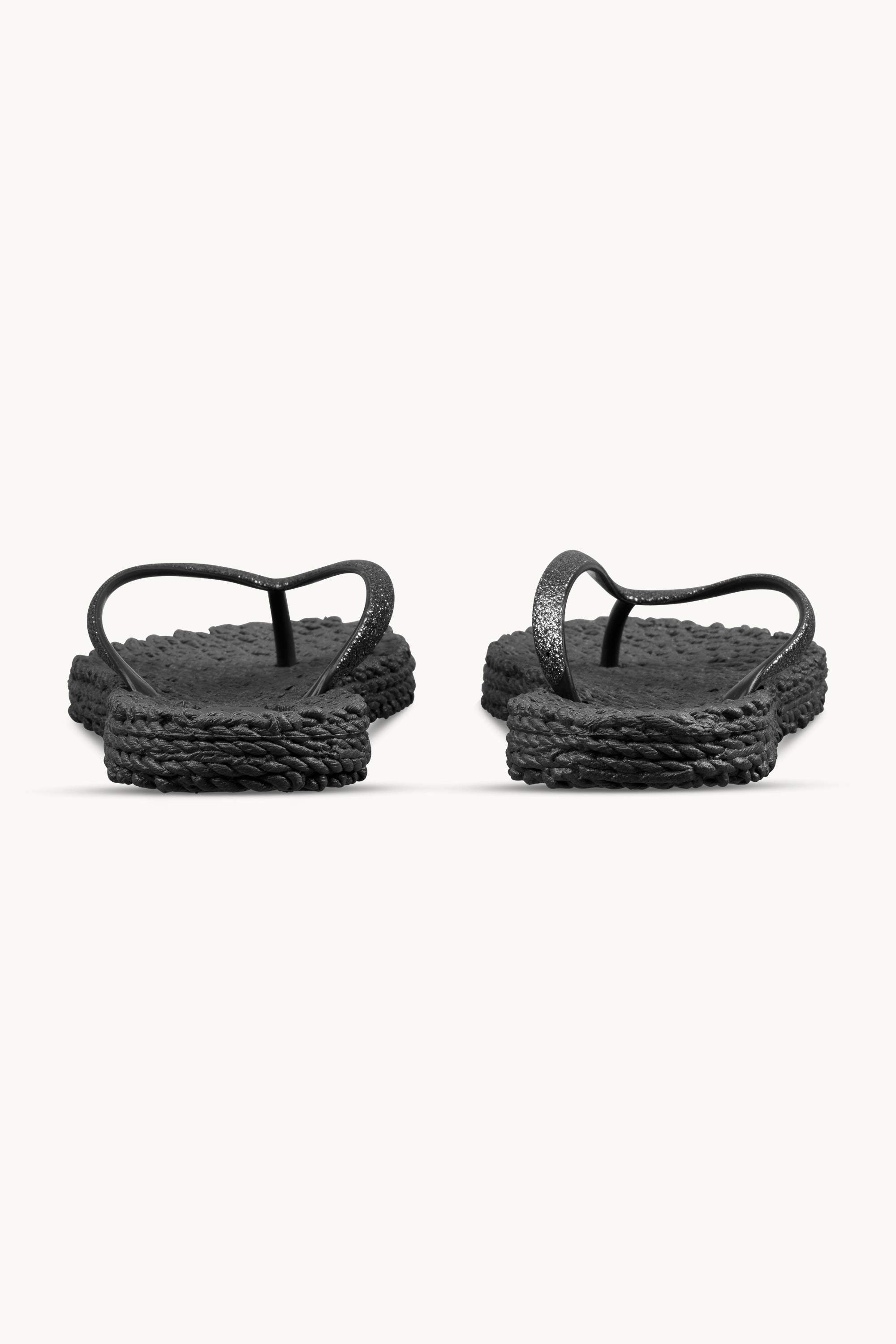 Tongs Glitter - Black
