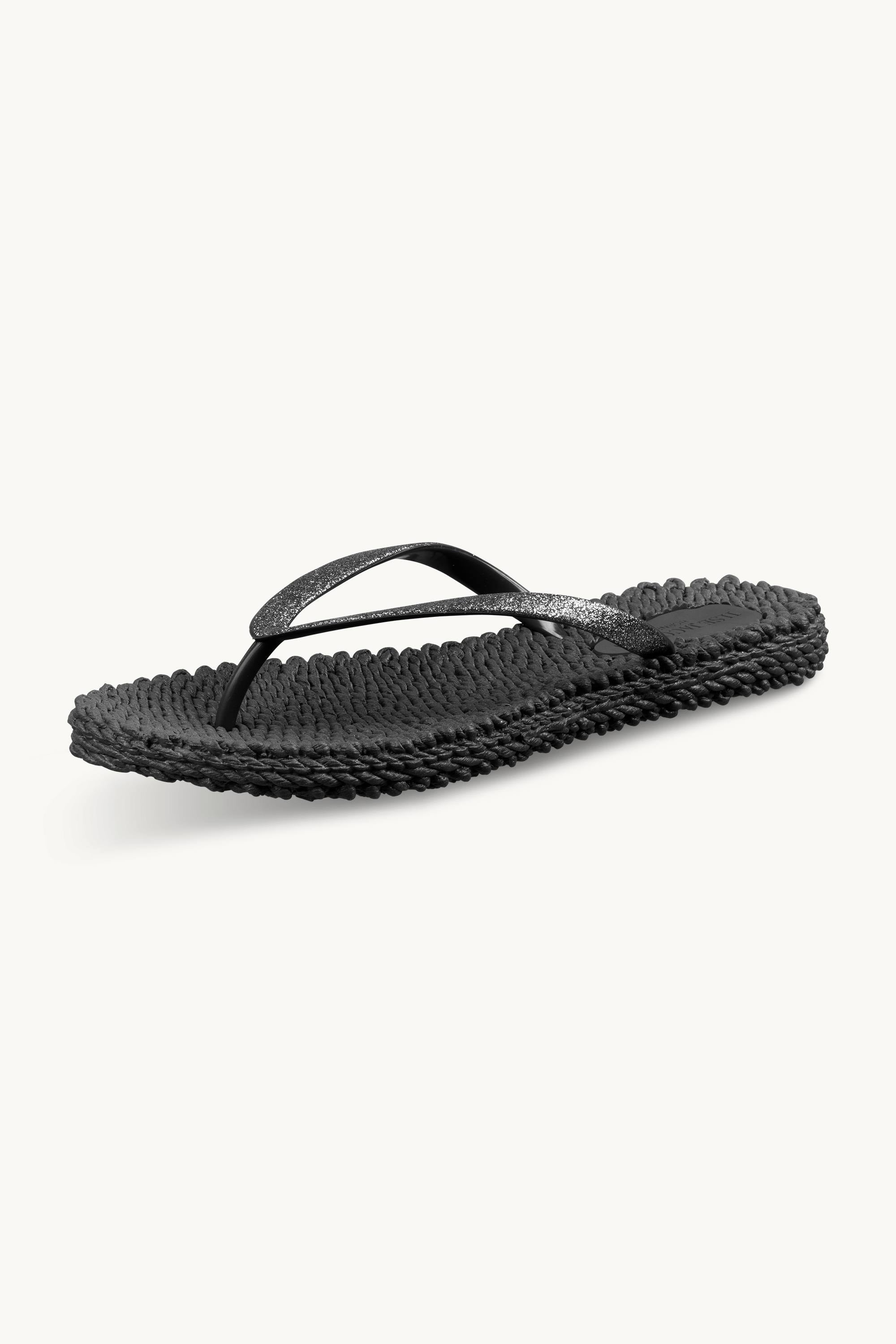 Tongs Glitter - Black