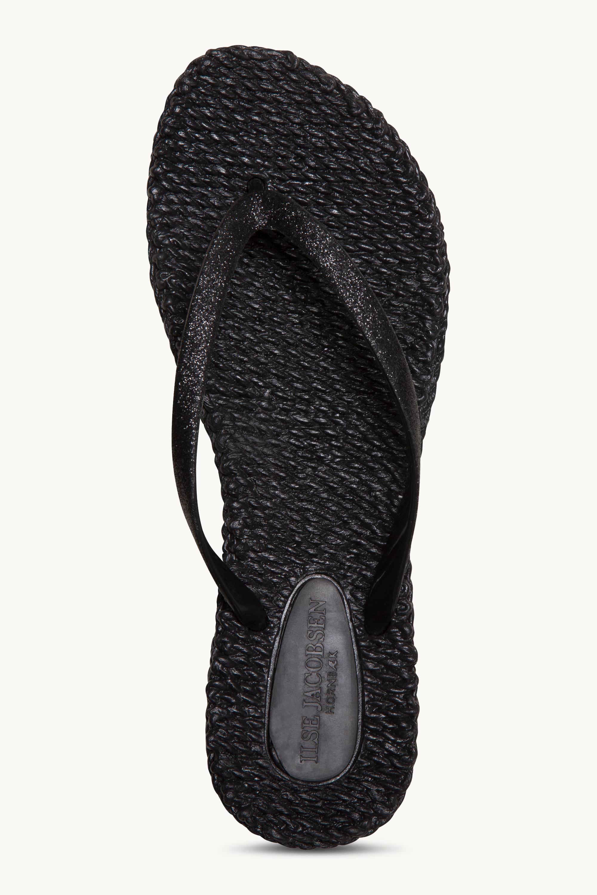 Tongs Glitter - Black
