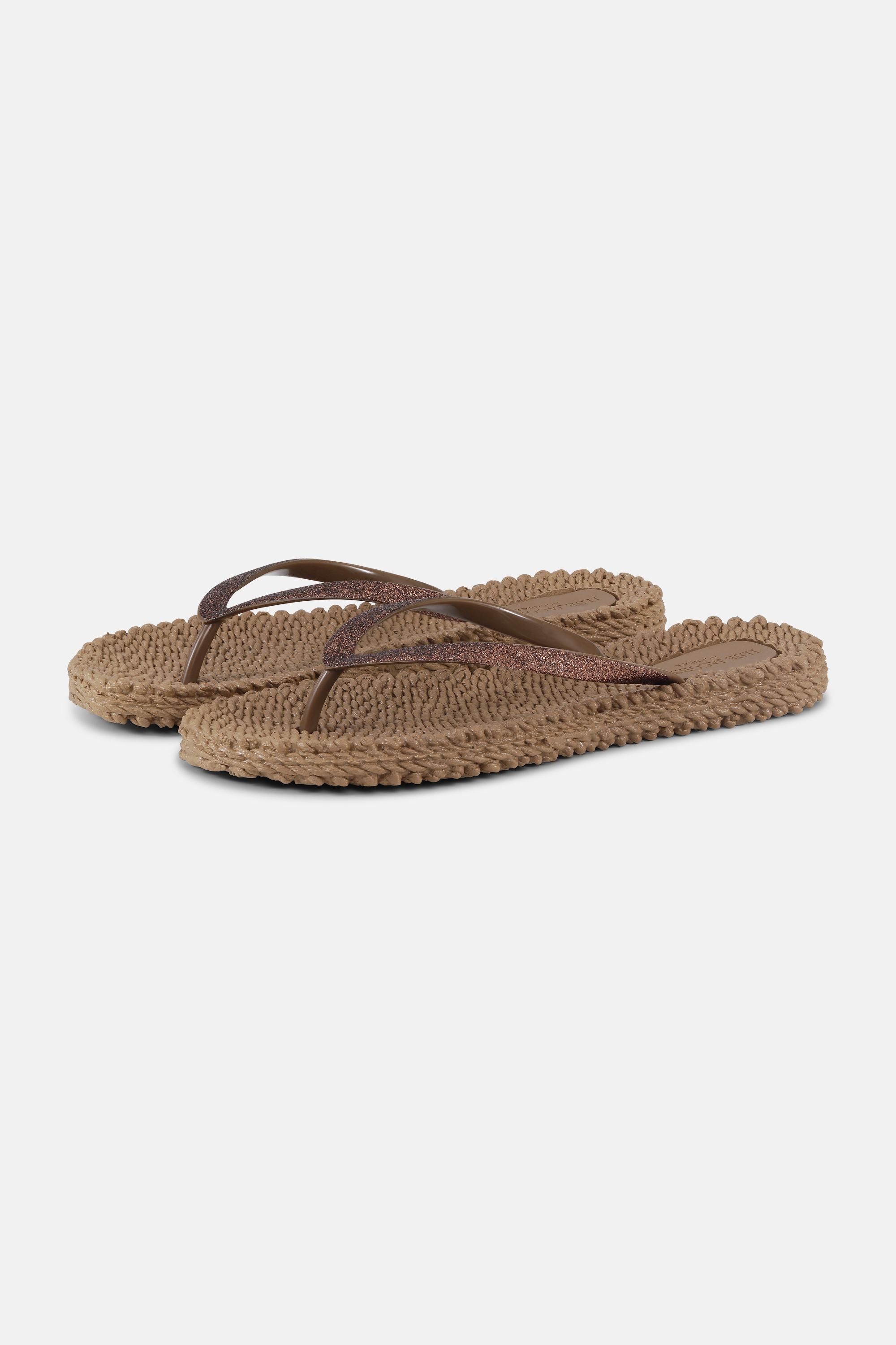 Flip-flops Glitter - Mocca