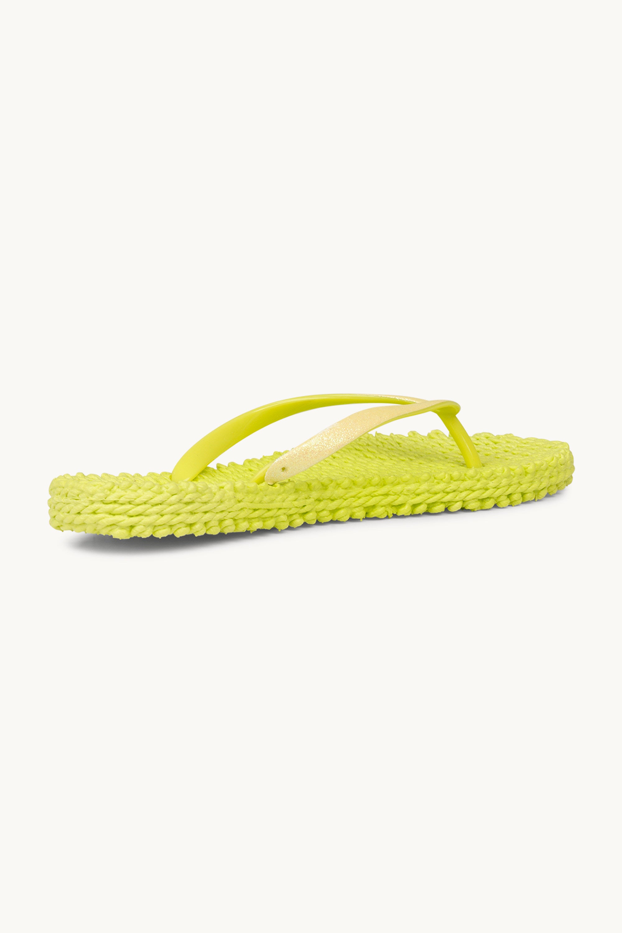 Tongs Glitter - Lime