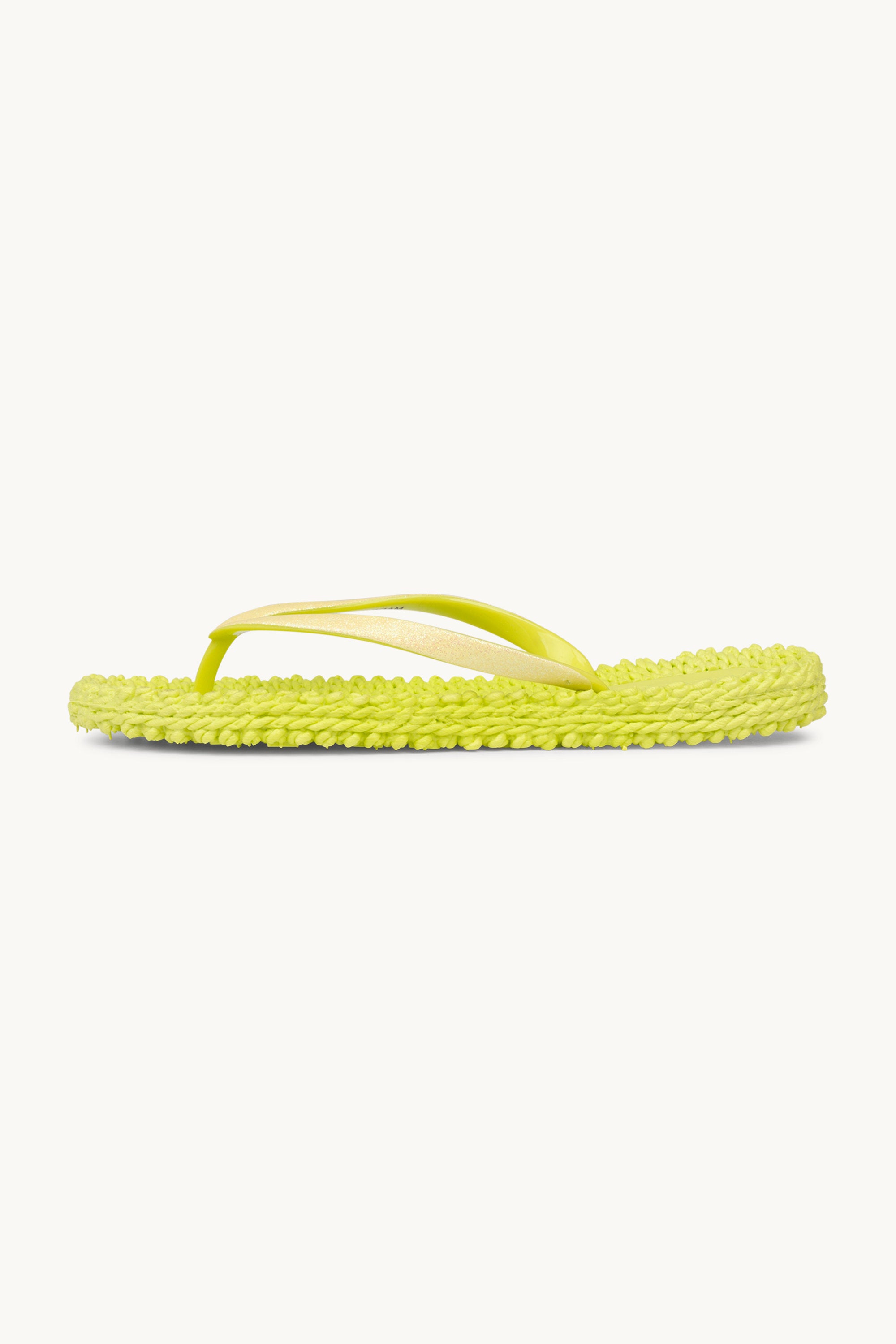 Tongs Glitter - Lime