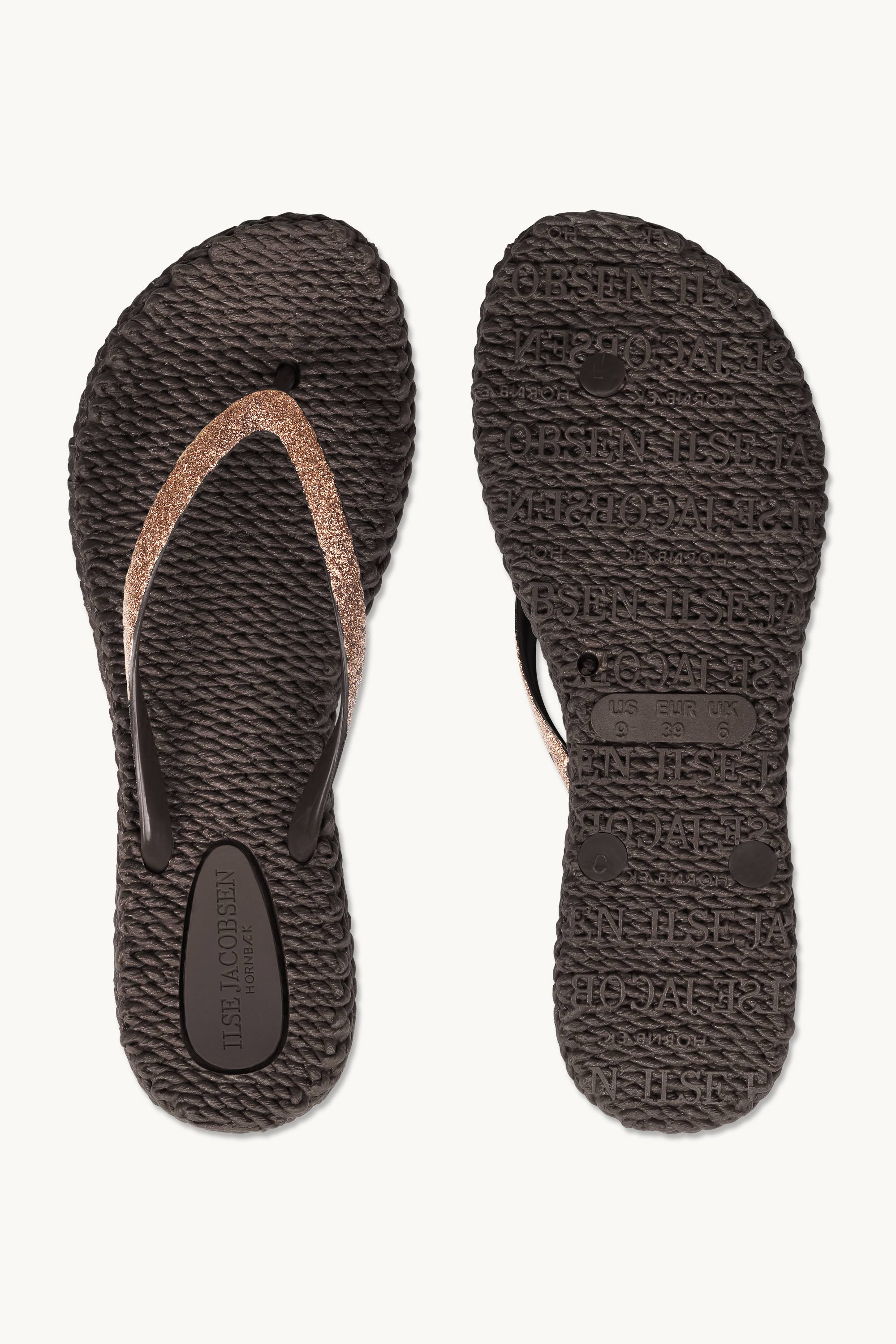Tongs Glitter - Prune
