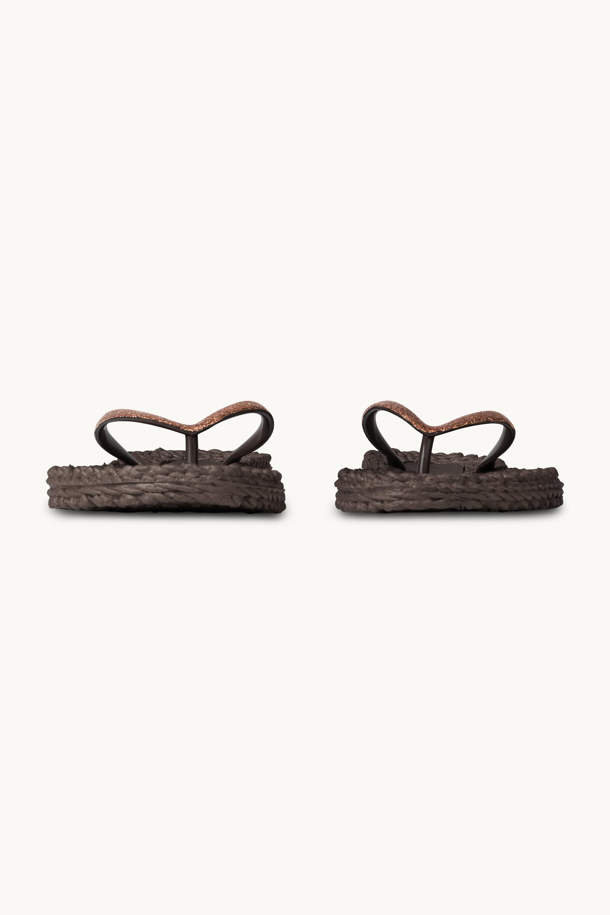Tongs Glitter - Prune
