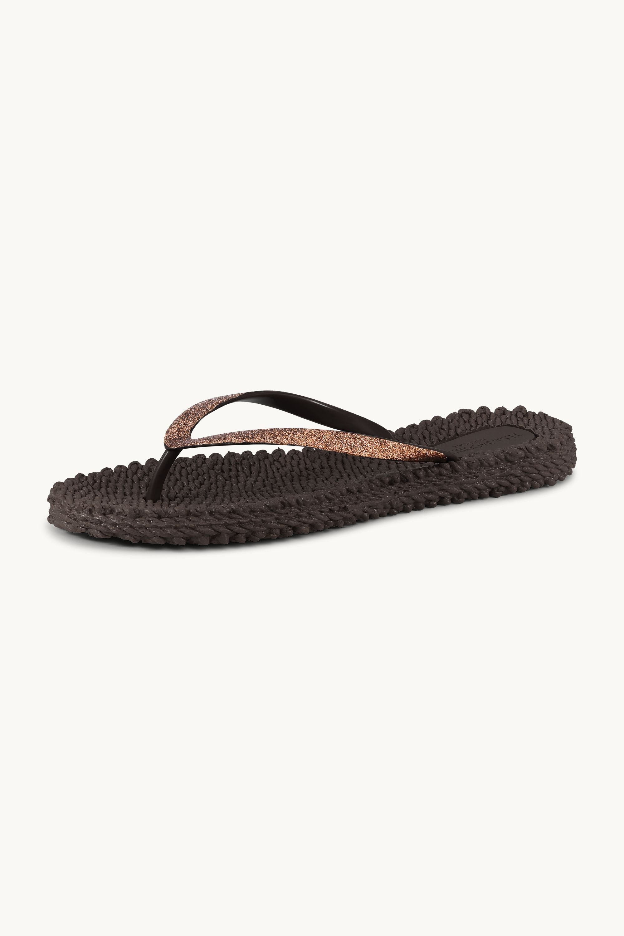 Tongs Glitter - Prune