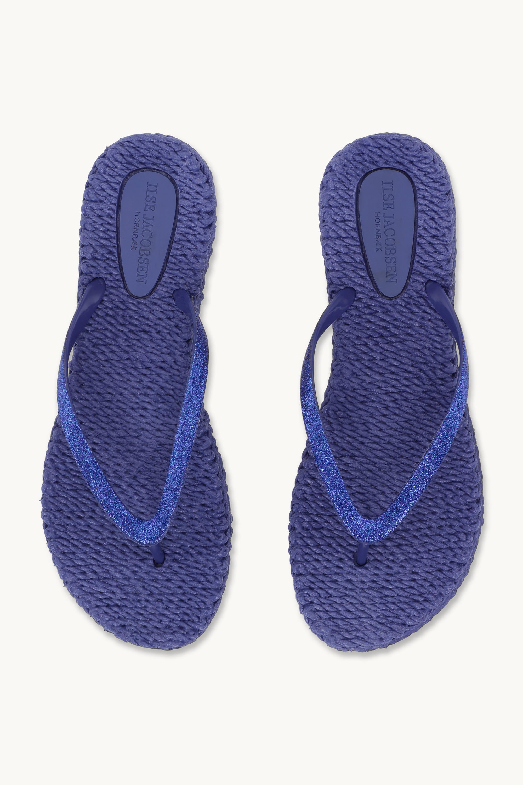 Tongs Glitter - Blue Web