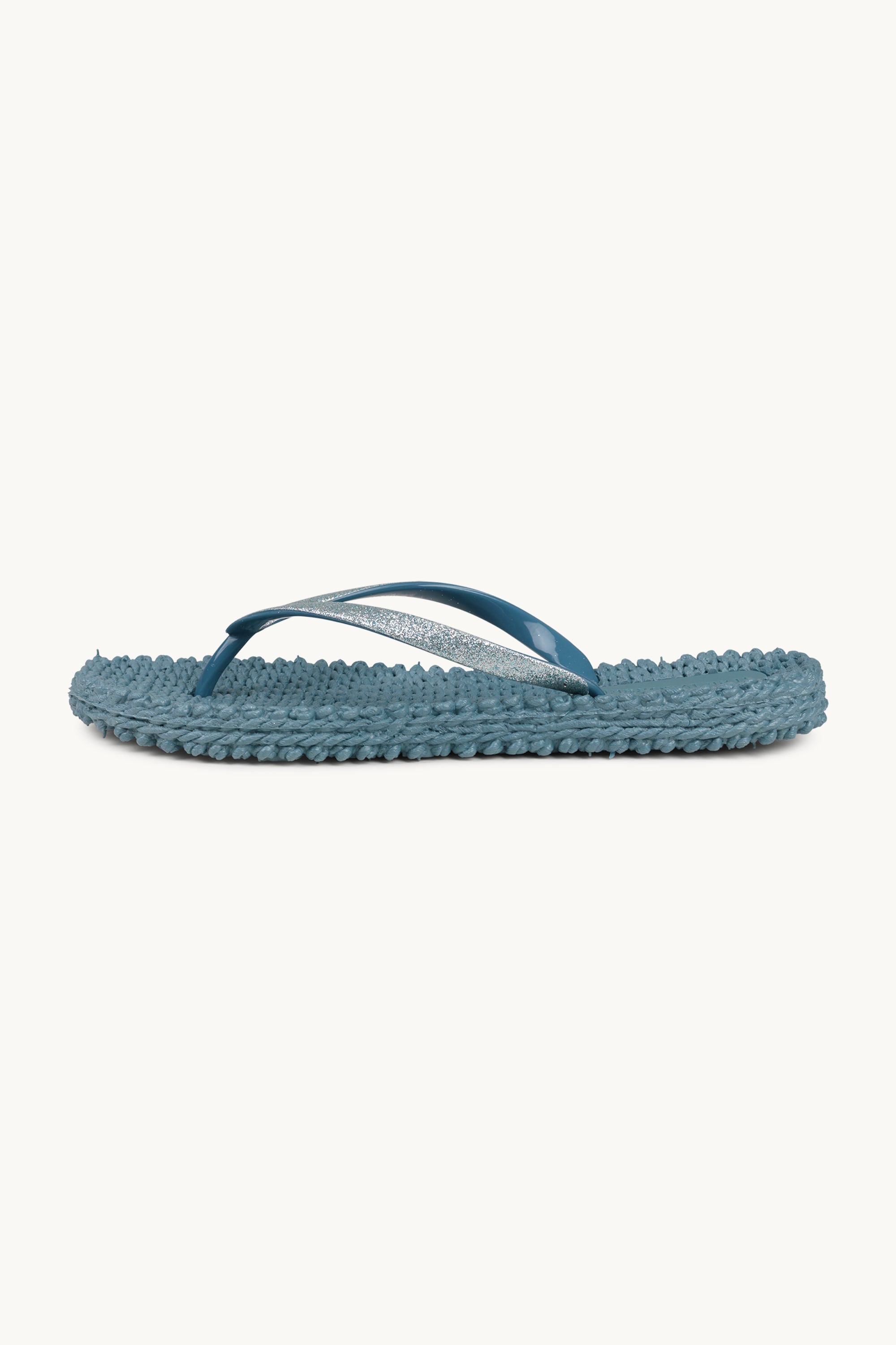 Tongs Glitter - Lichen Blue