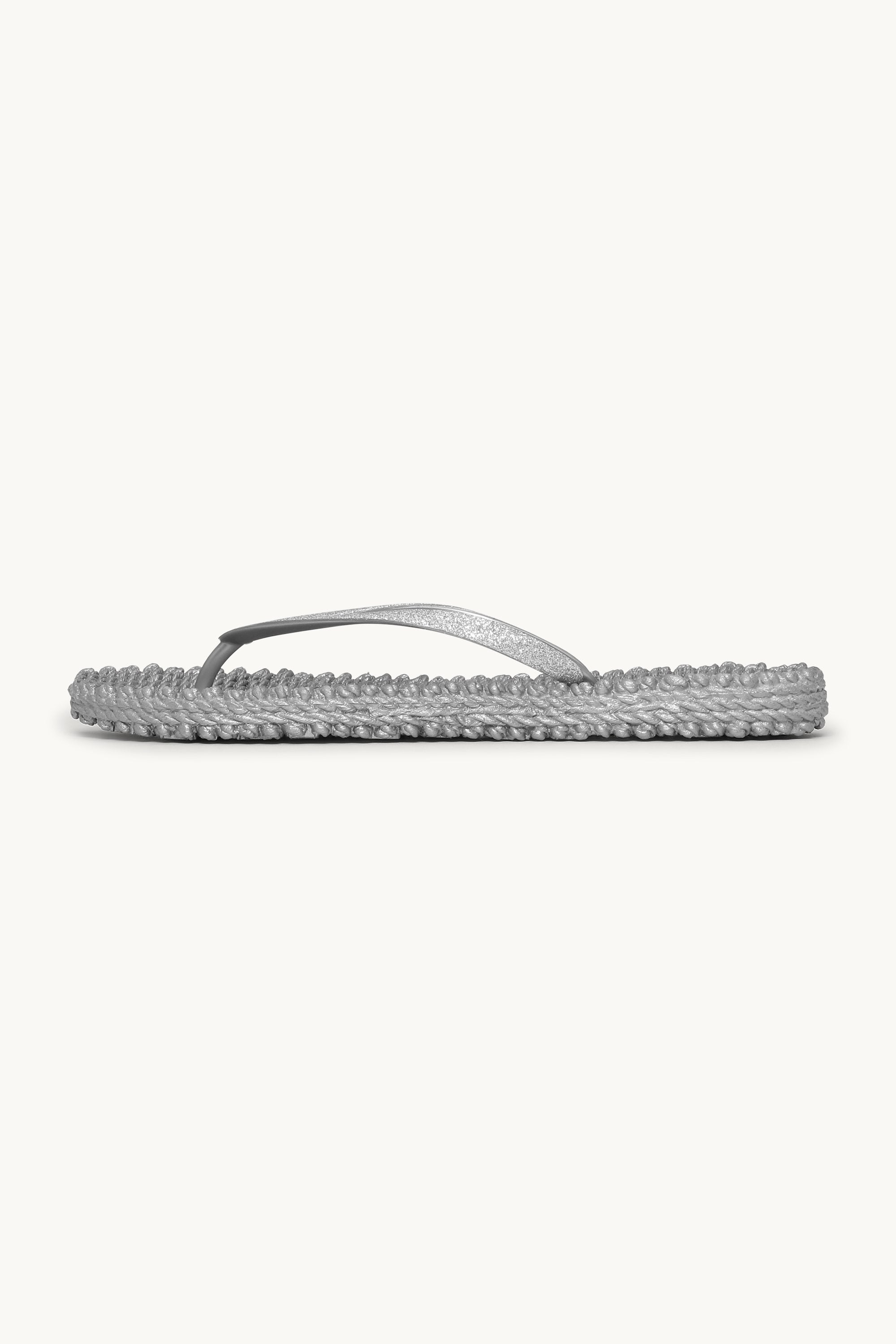 Tongs Glitter - Silver