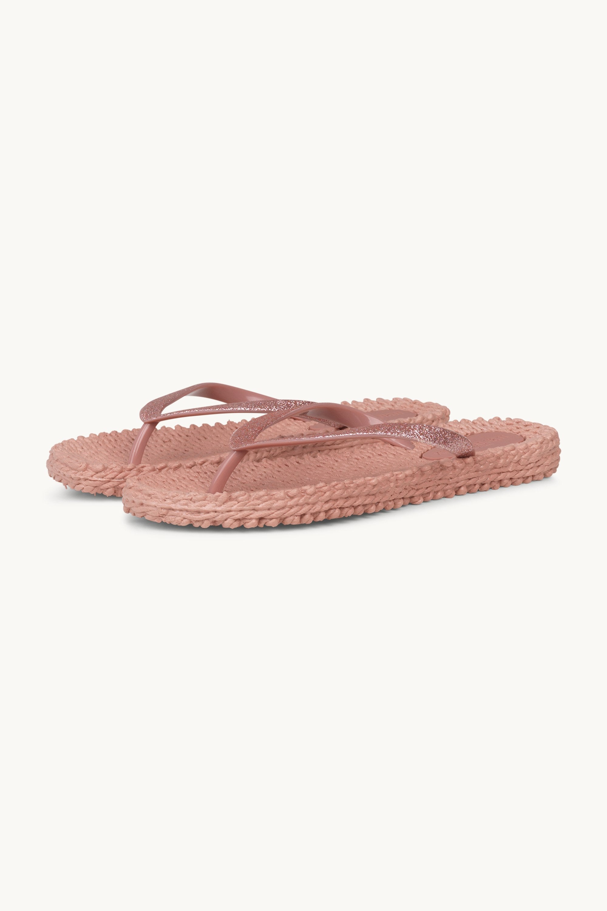 Tongs Glitter - Misty Rose
