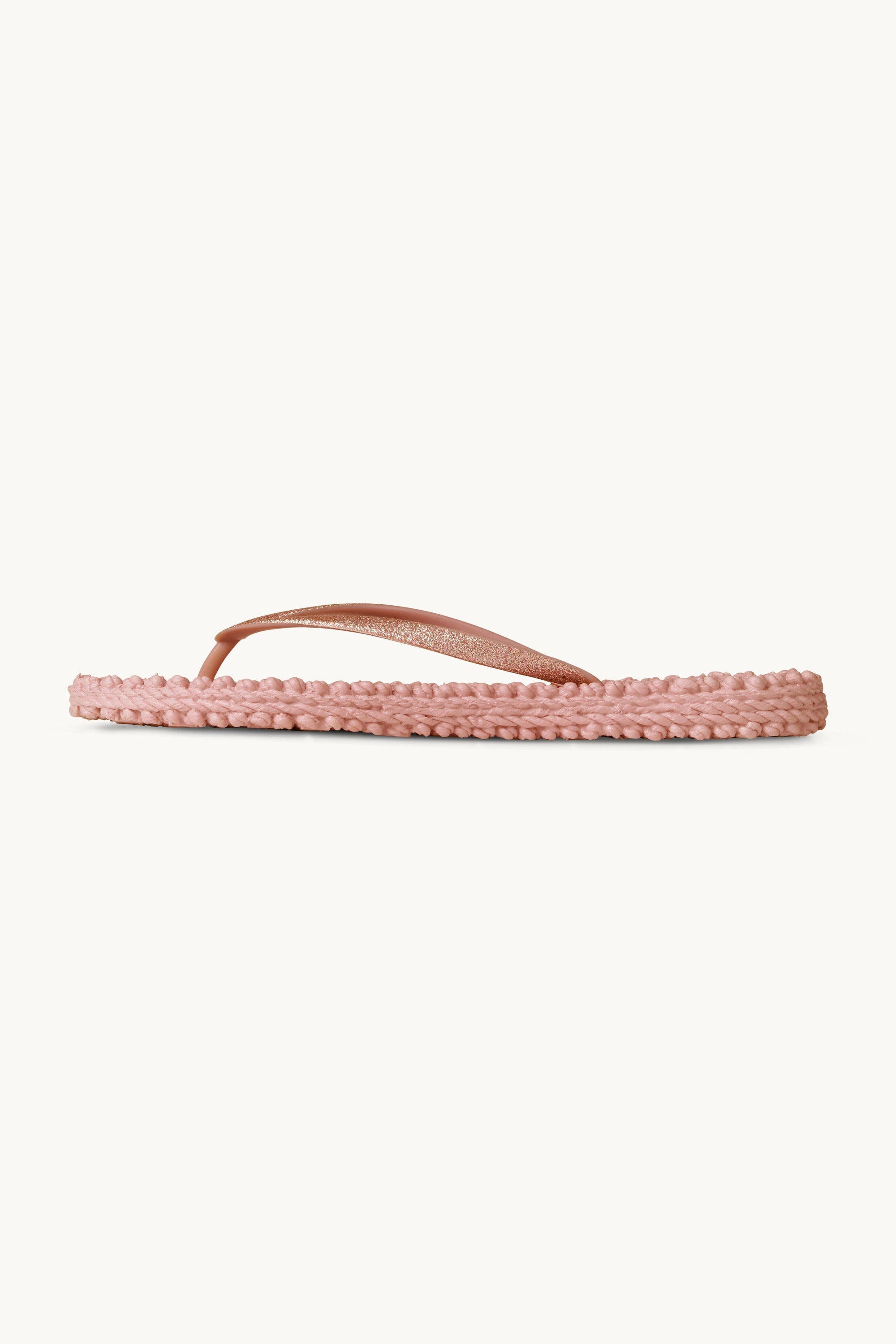 Tongs Glitter - Misty Rose